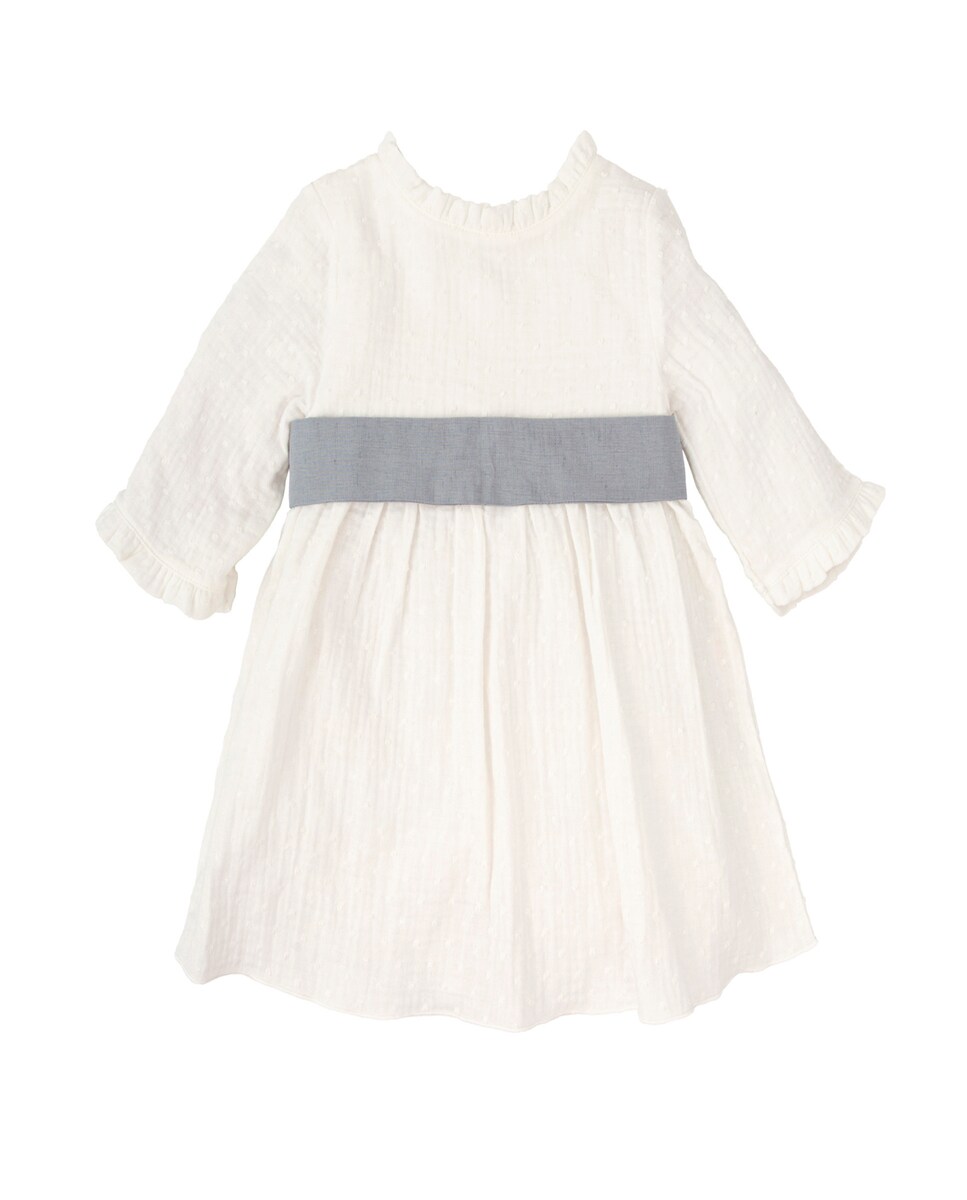 El Corte Inglés Vestidos Bebe Tizzas Vestido De Bebé Con Manga - Main Image