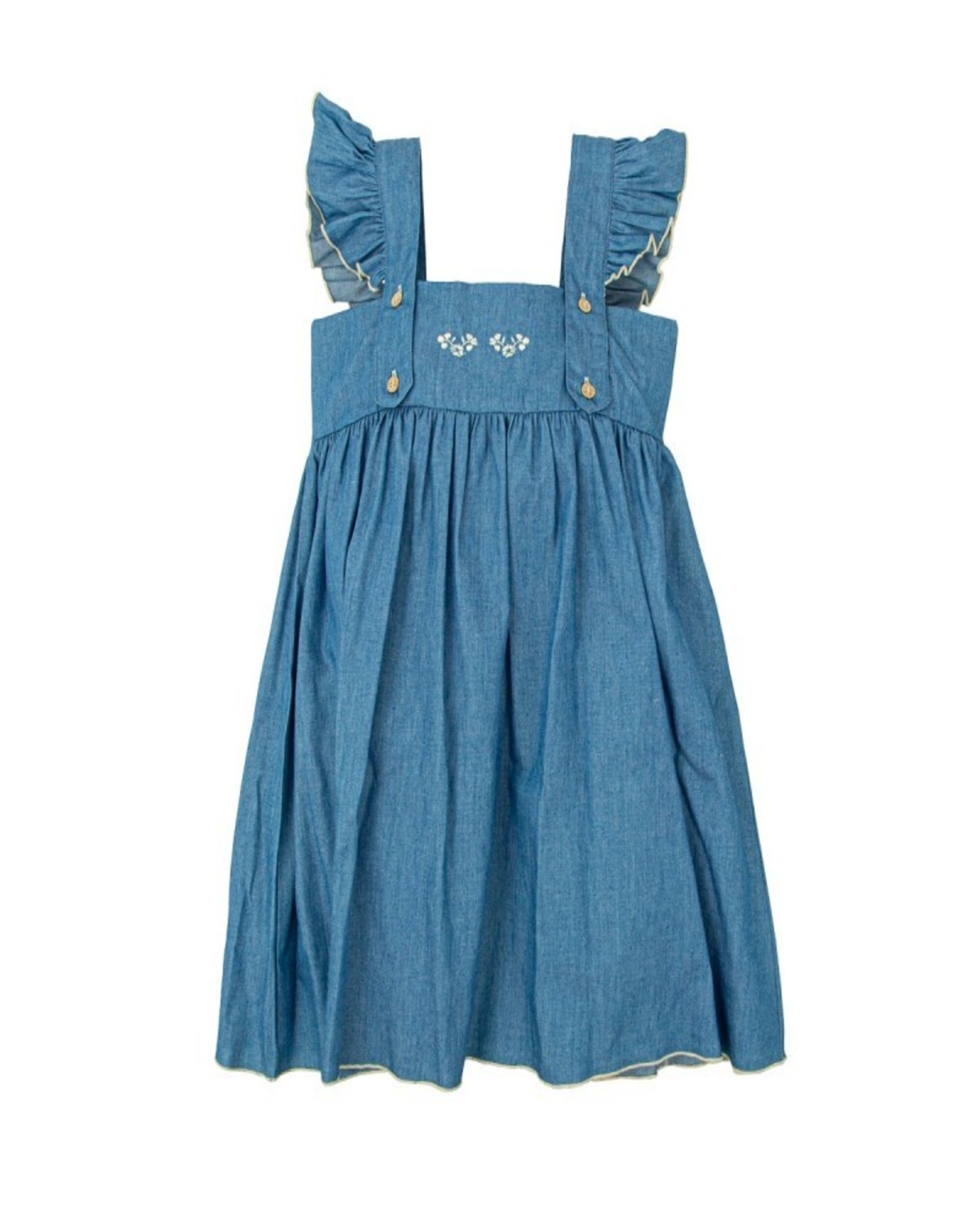 Imagen 0 de Vestido de bebé tirantes abrazo