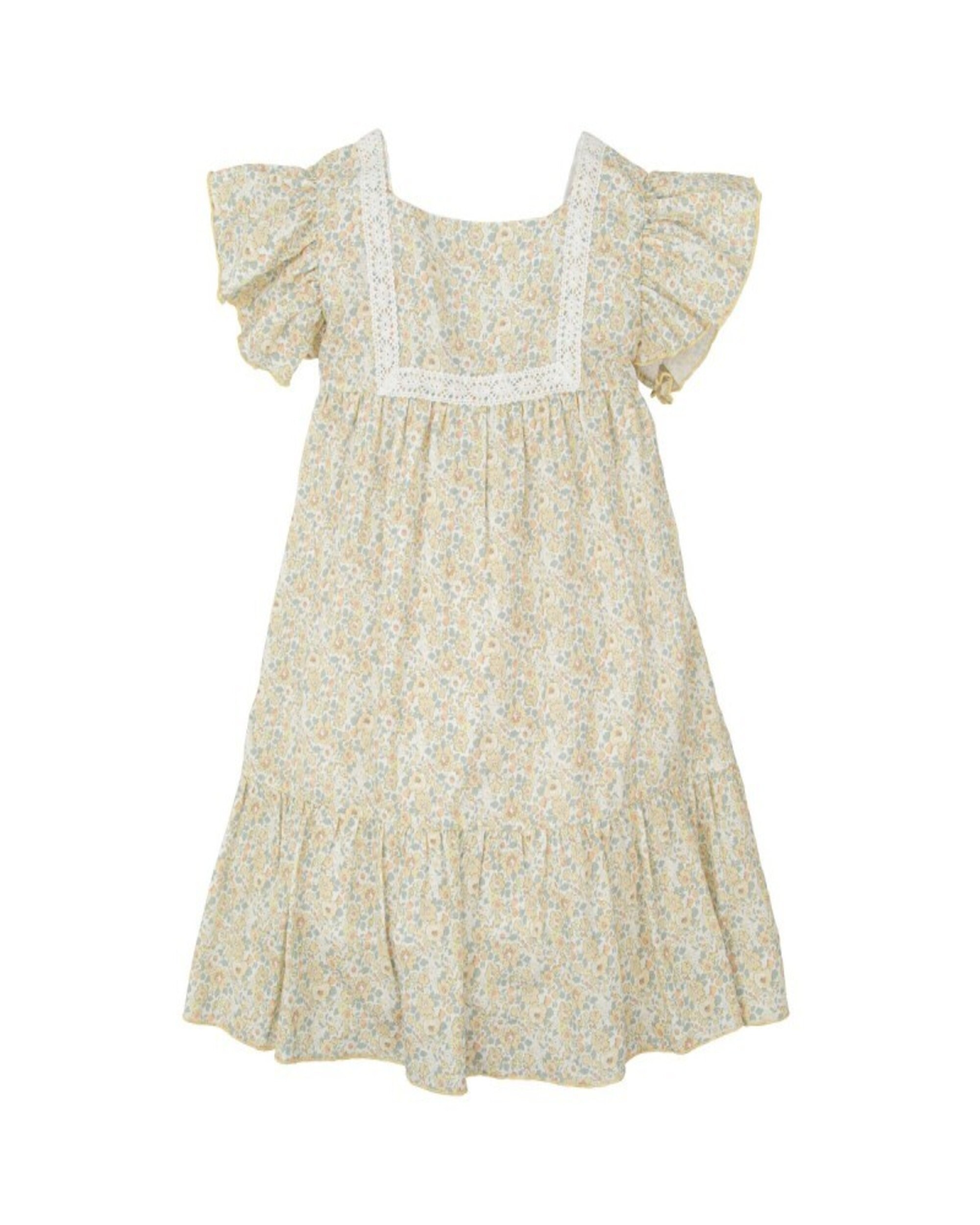 Imagen 0 de Vestido de bebé volantes abrazo