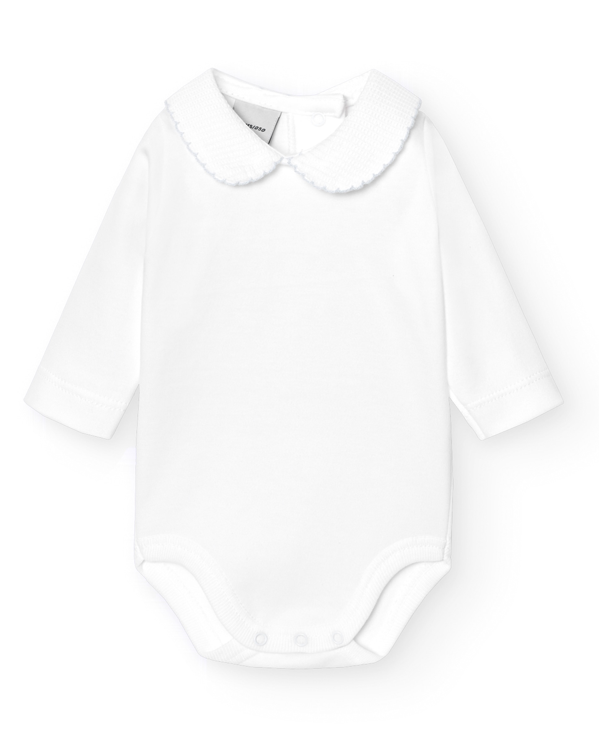 BABIDÚ - Pack de 2 bodys de bebé cuello polo pique.