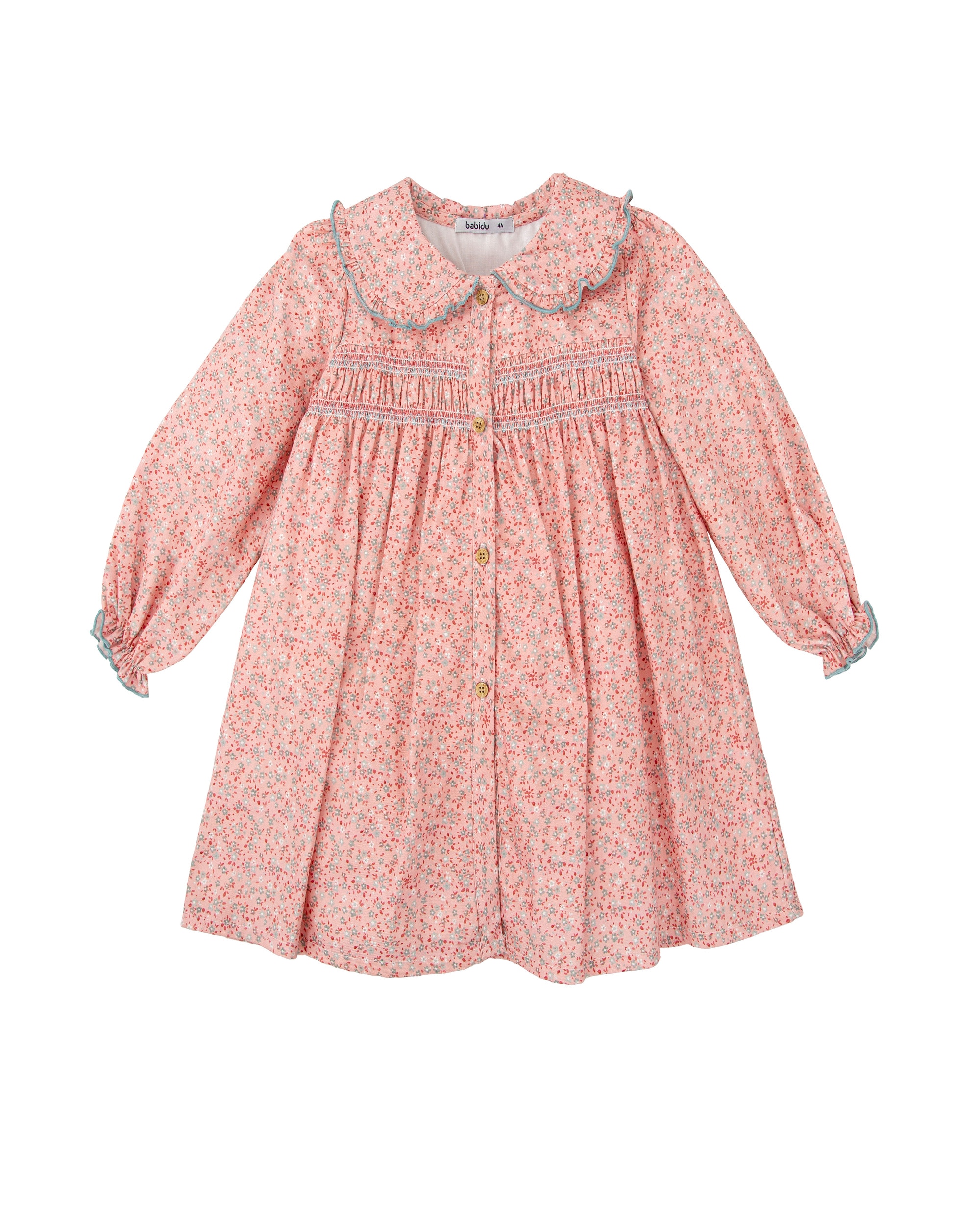 Imagen 0 de Vestido de bebé colección Ribera Multicolor