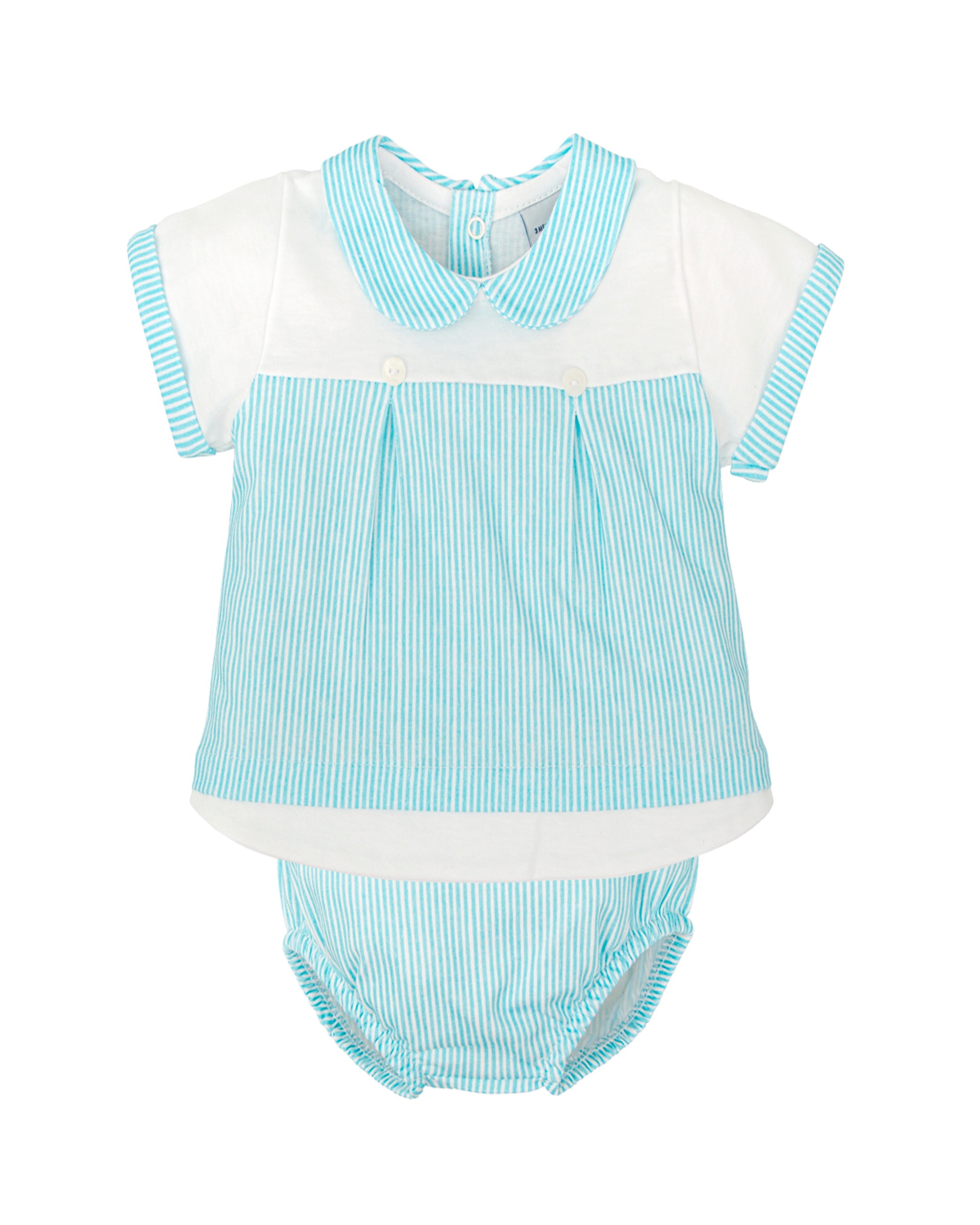 Conjunto de bebé ranita caricia - BABIDÚ - Azul Azul-1
