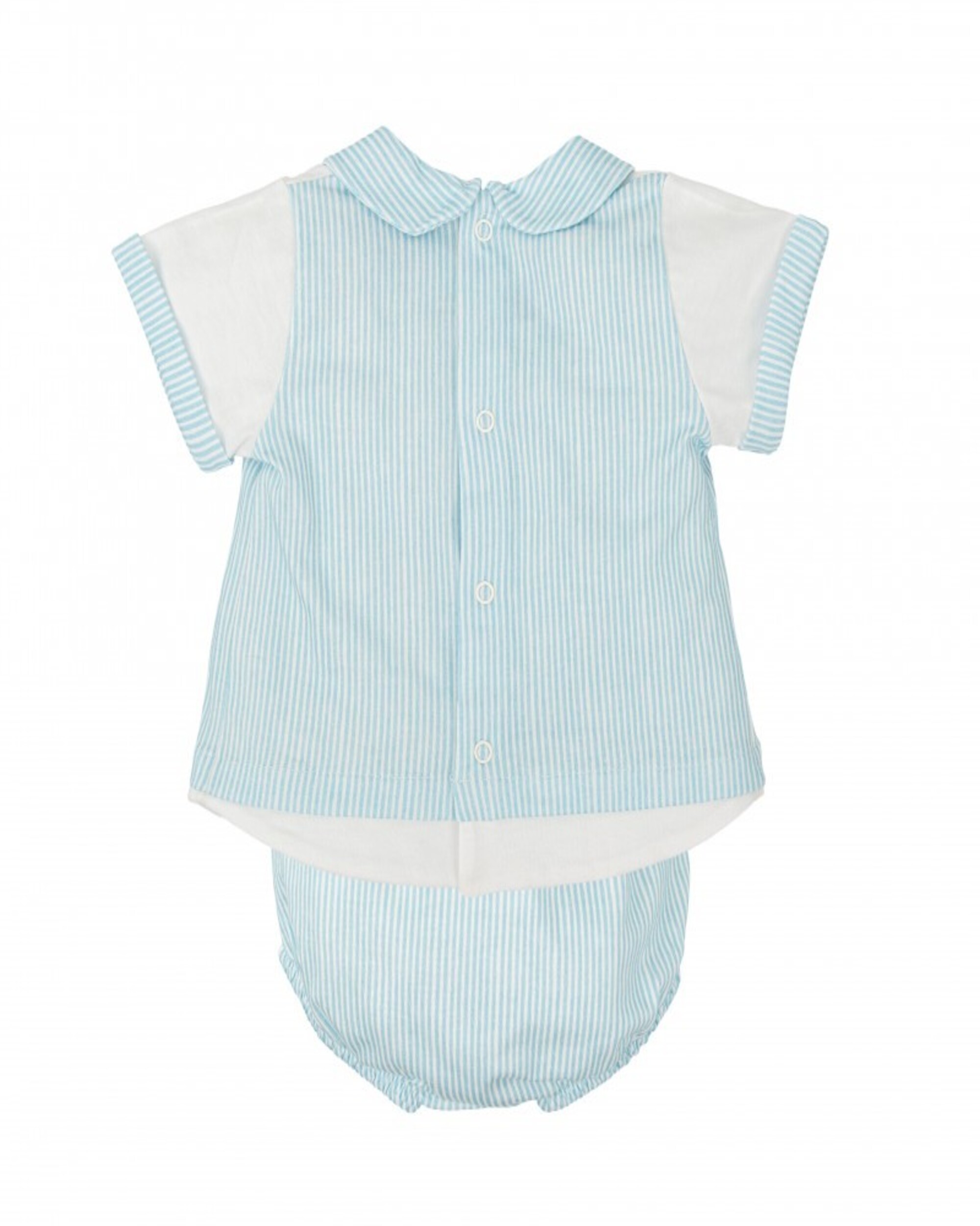 Conjunto de bebé ranita caricia - BABIDÚ - Azul Azul-2