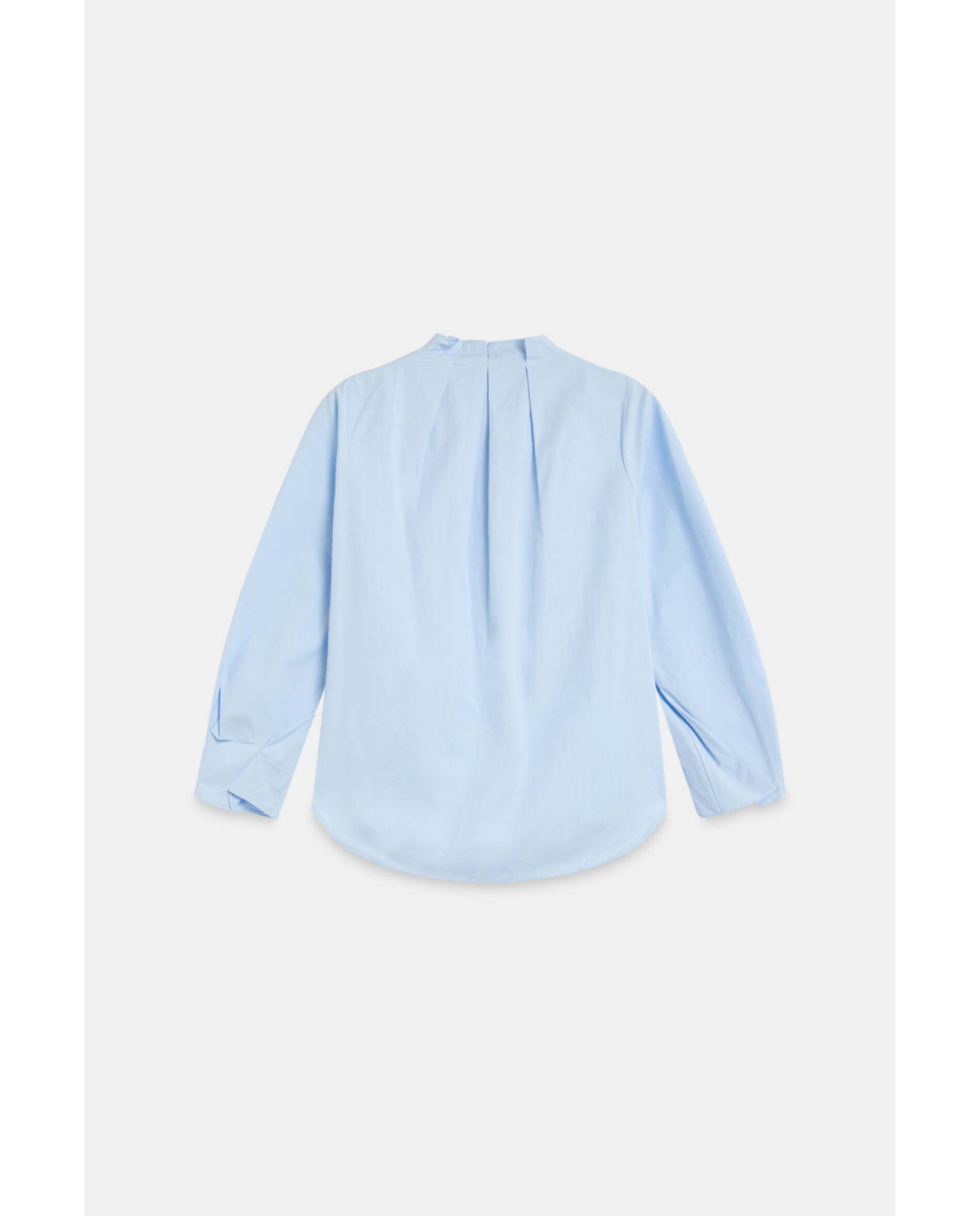 Camisa de mujer de popelín - Bimani - Azul Azul-3