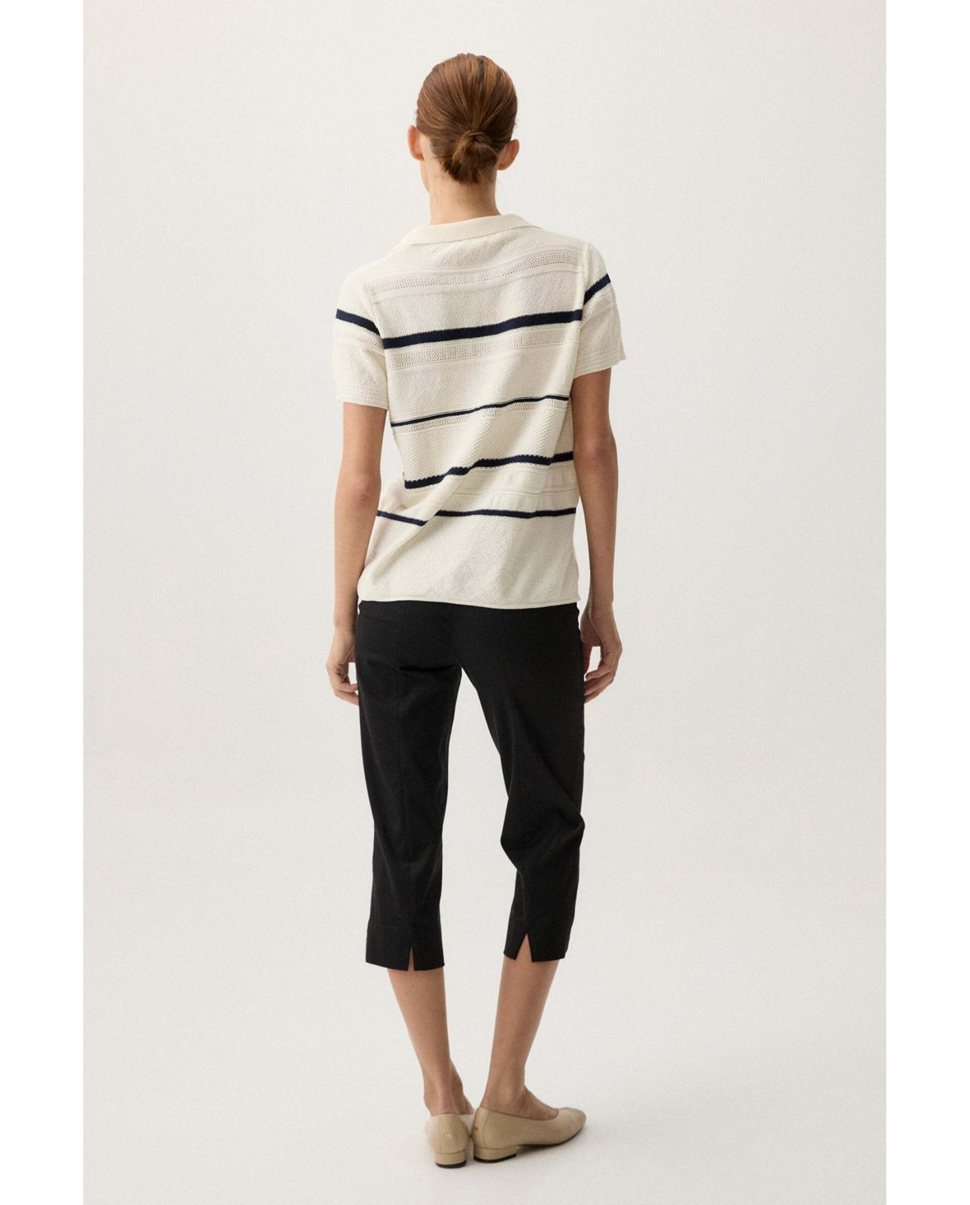 Pantalón de mujer capri - Bimani - Negro Negro-2