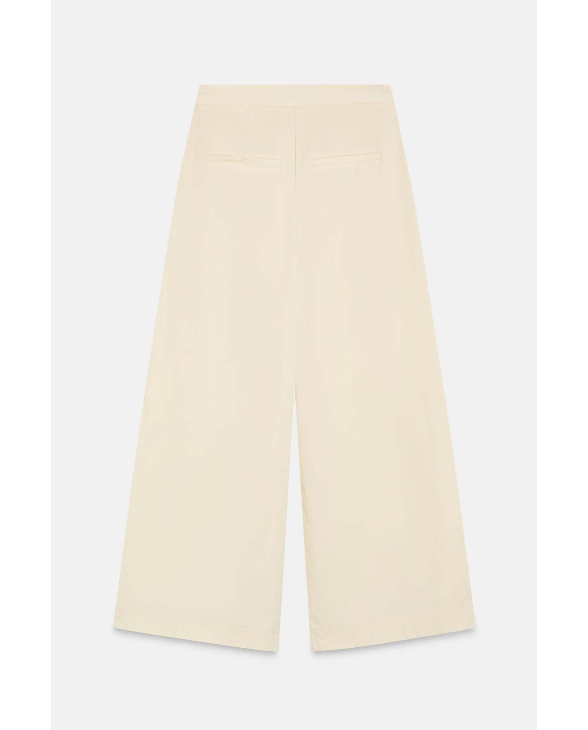 Pantalón de mujer capri - Bimani - Crema Crema-4