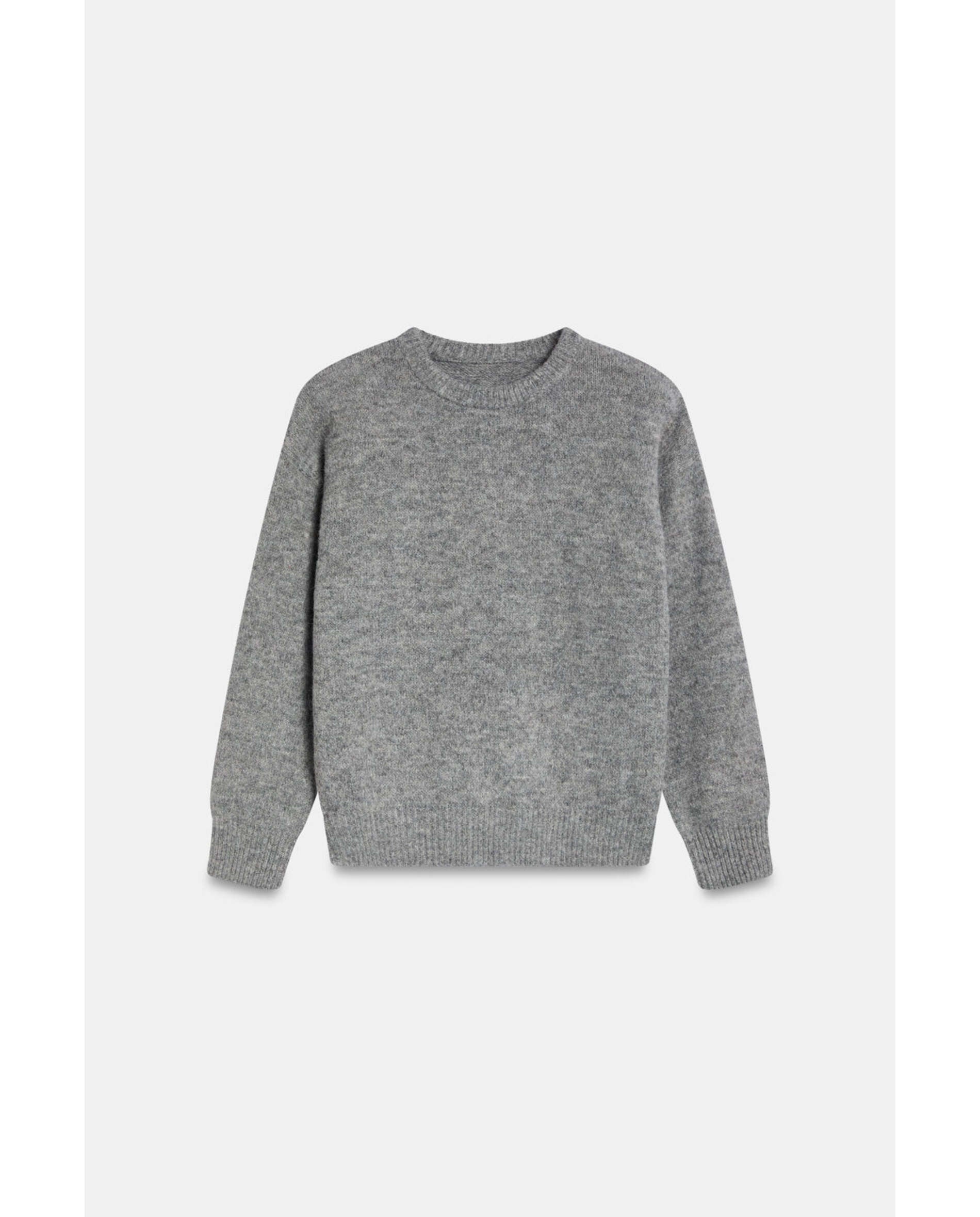 Jersey de mujer cuello redondo - Bimani - Gris Gris-1