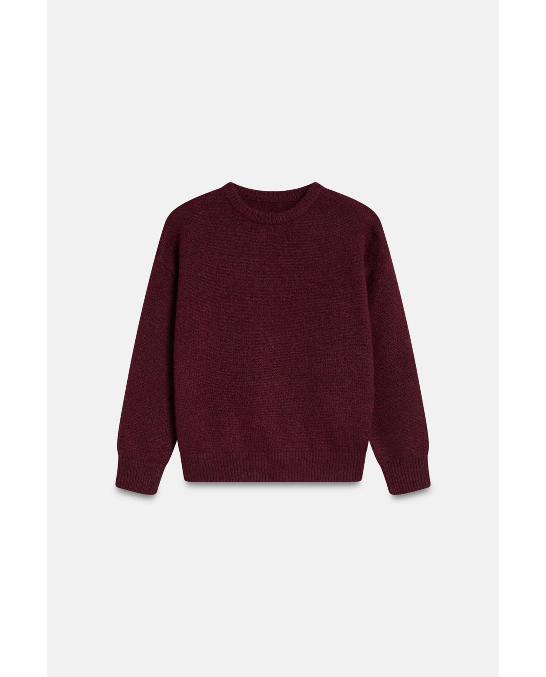 Jersey de mujer cuello redondo - Bimani - Burdeos Burdeos-1