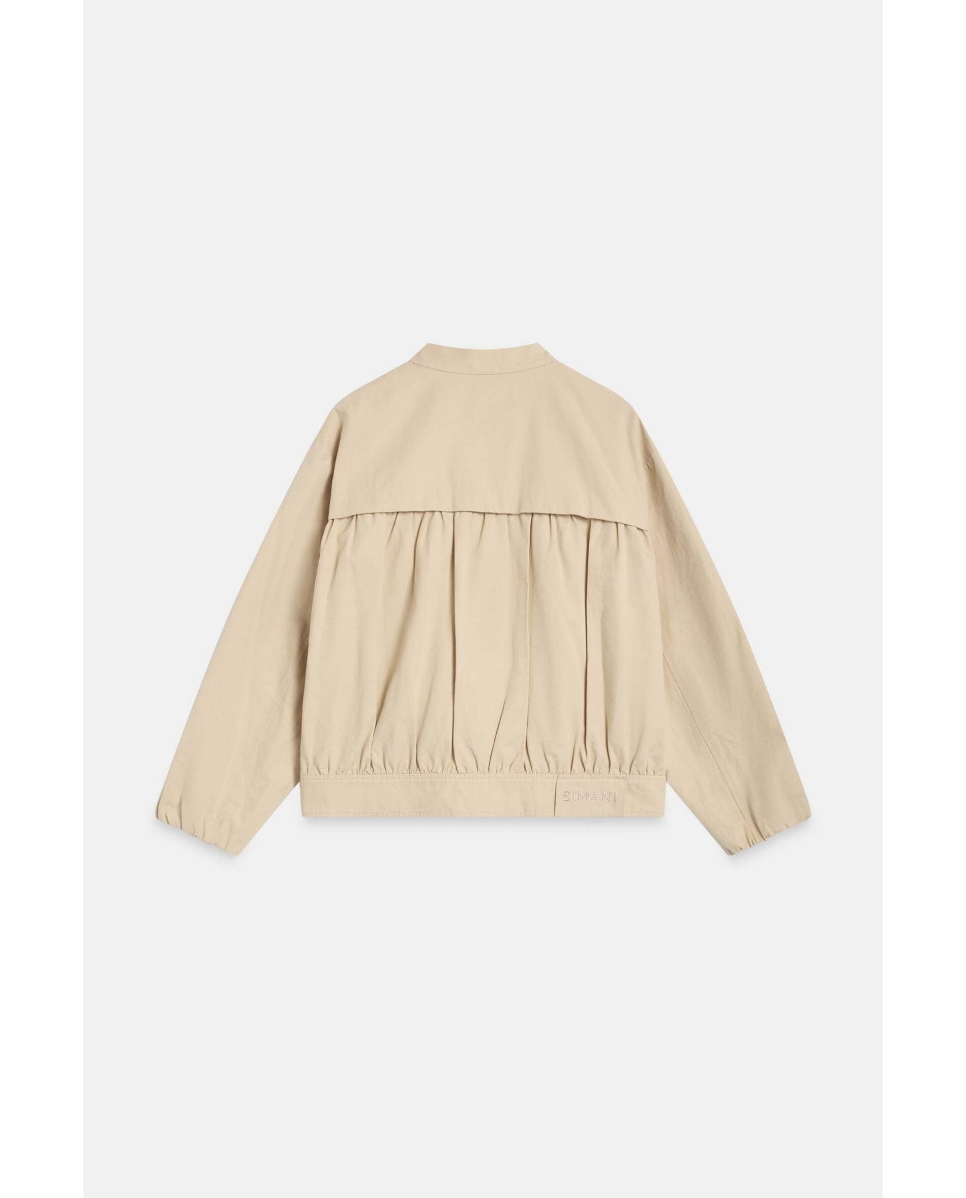 Chaqueta de mujer bomber oversize - Bimani - Beige Beige-3