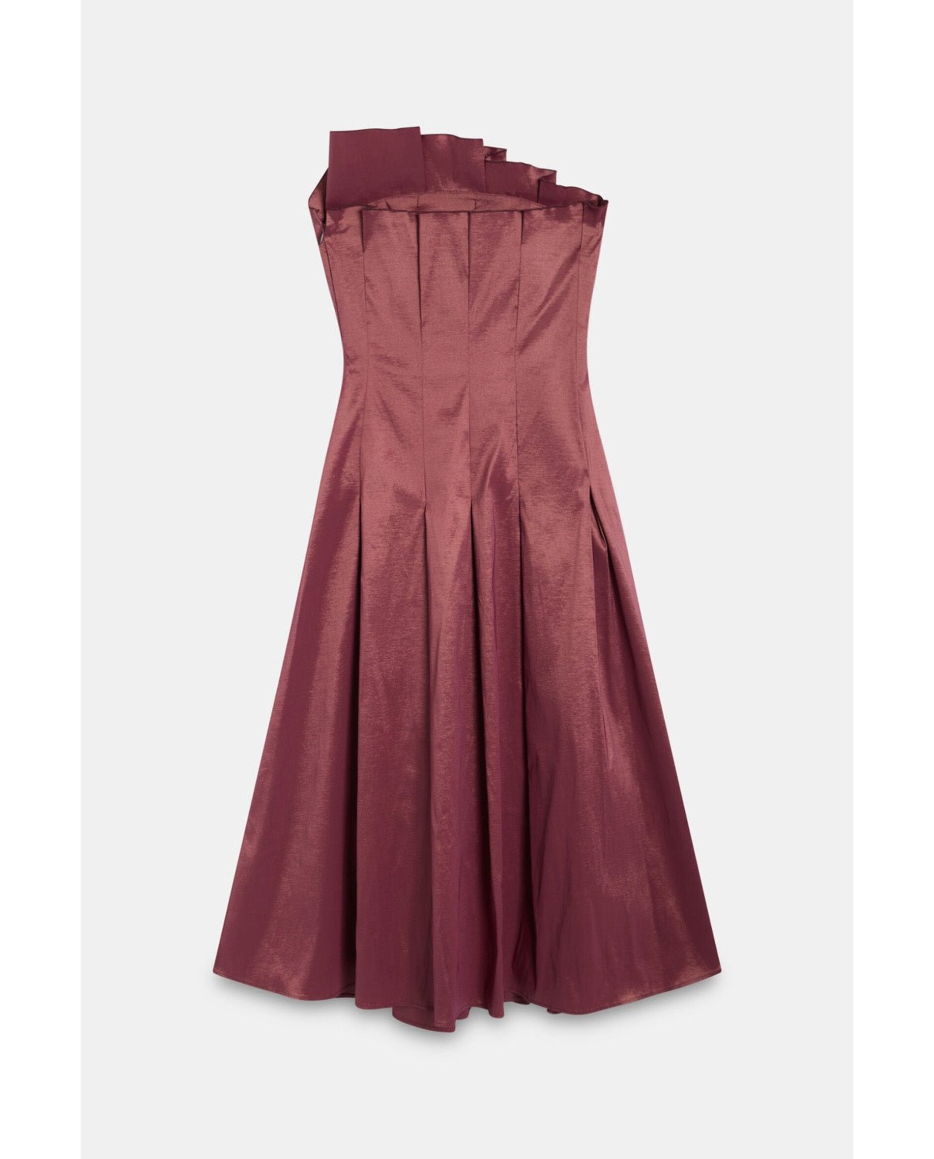 Imagen 5 de Vestido de mujer palabra de honor - Bimani - Rosa Rosa