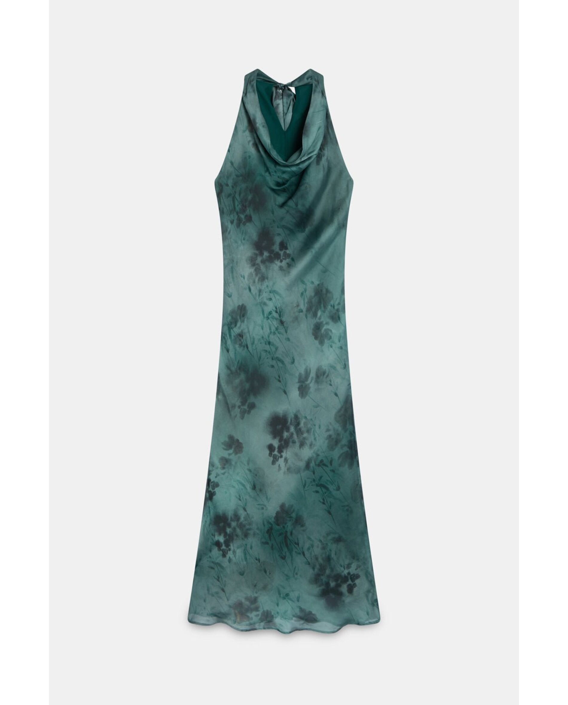Vestido de mujer estampado - Bimani - Petróleo Petróleo-6