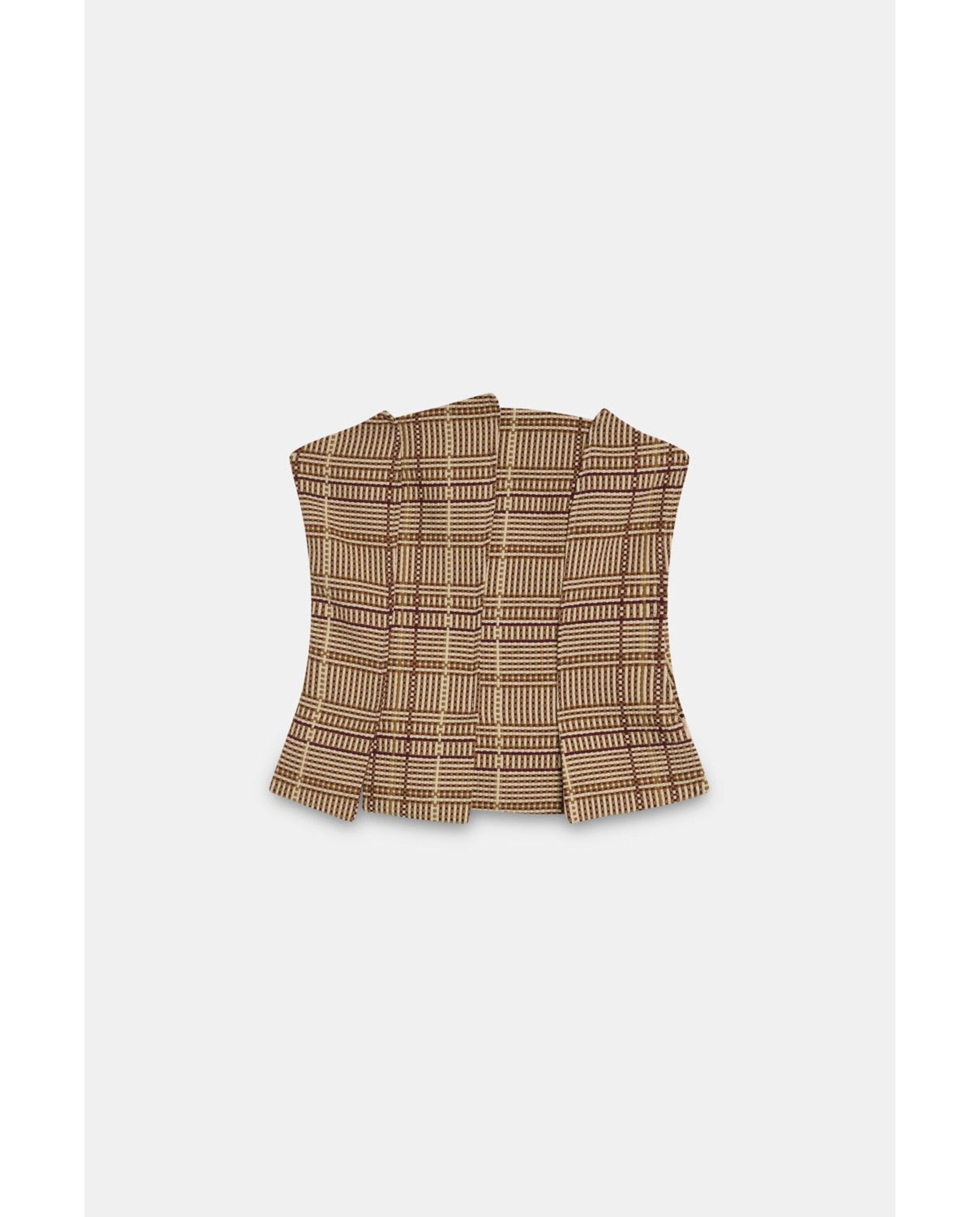 Top de mujer palabra de honor - Bimani - Beige Beige-1