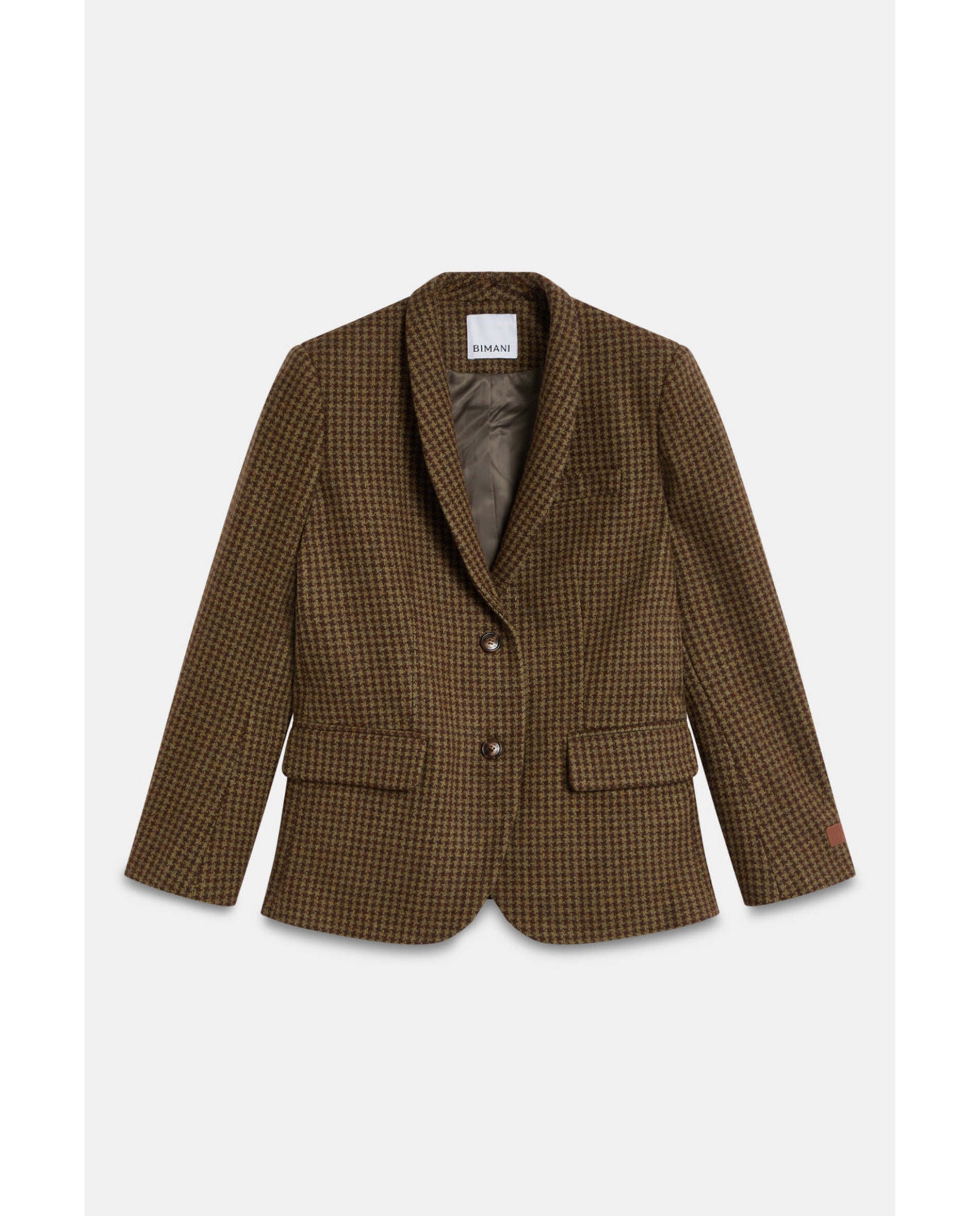 Imagen 3 de Chaqueta d emujer de lana - Bimani - Marrón Marrón