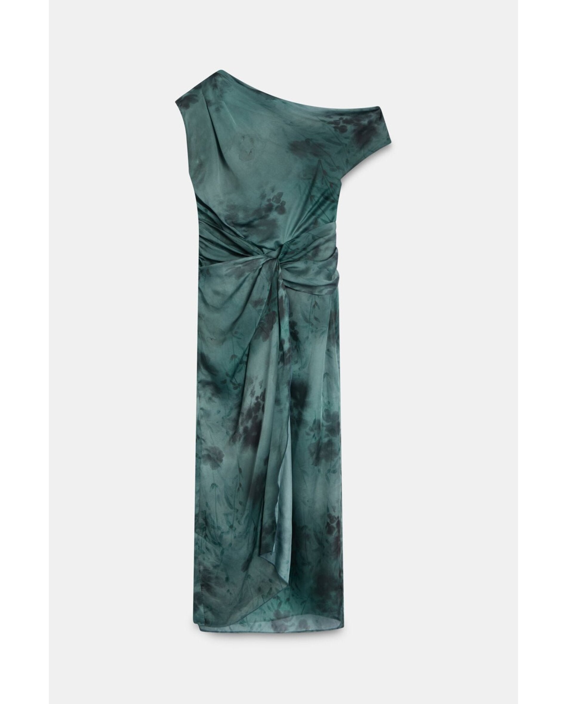 Vestido de mujer estampado - Bimani - Petróleo Petróleo-6