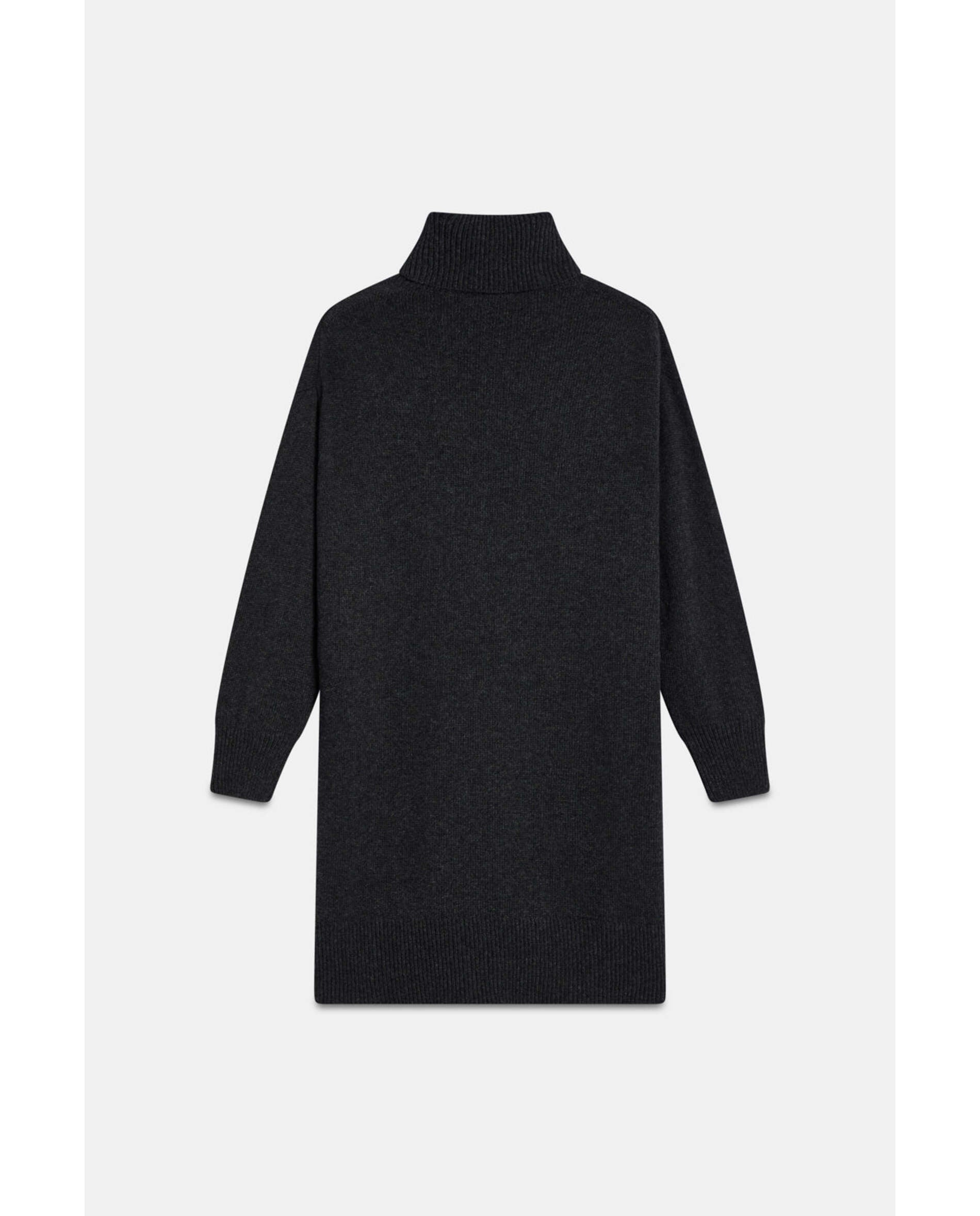 Vestido de mujer de punto liso - Bimani - Gris Gris-3