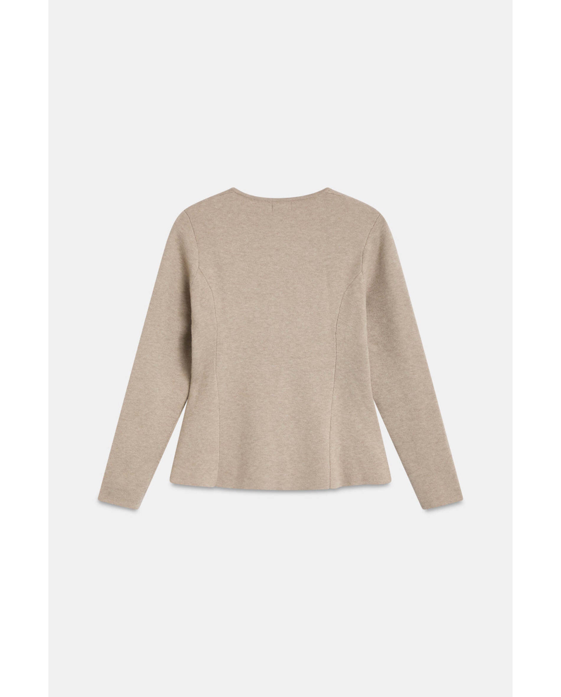 Chaqueta de mujer de corte entallado - Bimani - Beige Beige-3