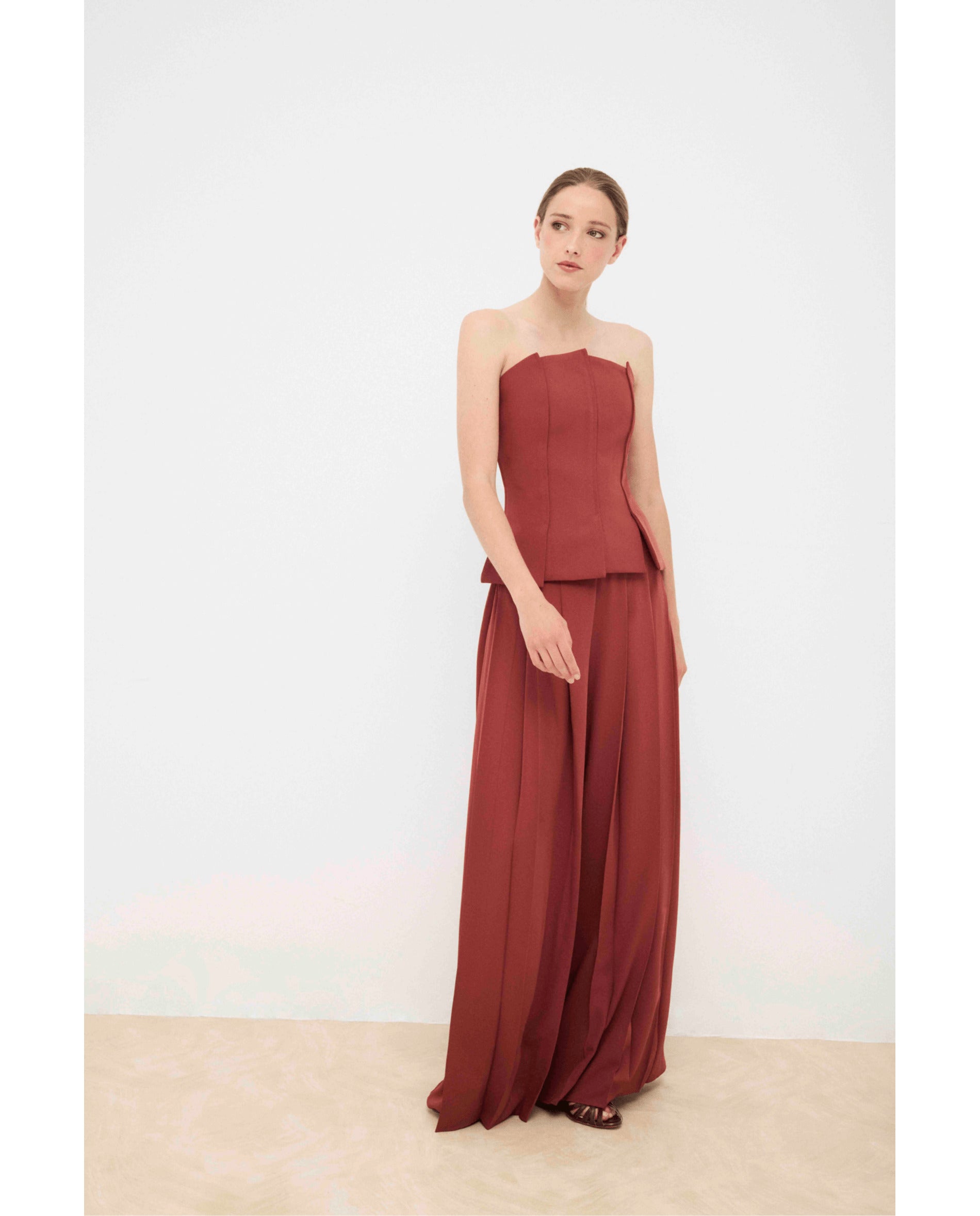 Imagen 0 de Pantalón de mujer ancho Rosa