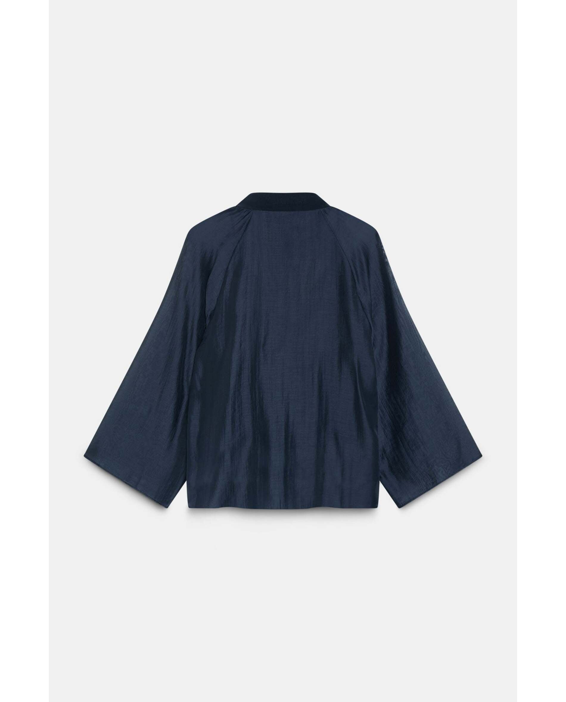 Blusa de mujer de organza - Bimani - Azul Azul-3
