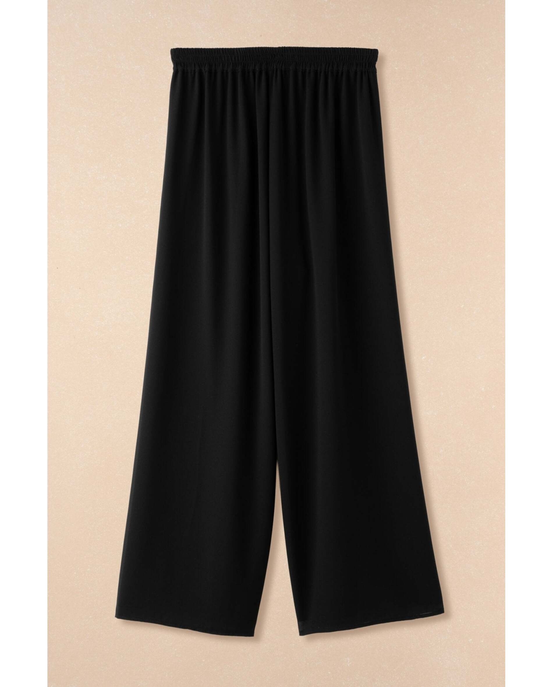 Pantalón de mujer tejido bimani - Negro Negro-4