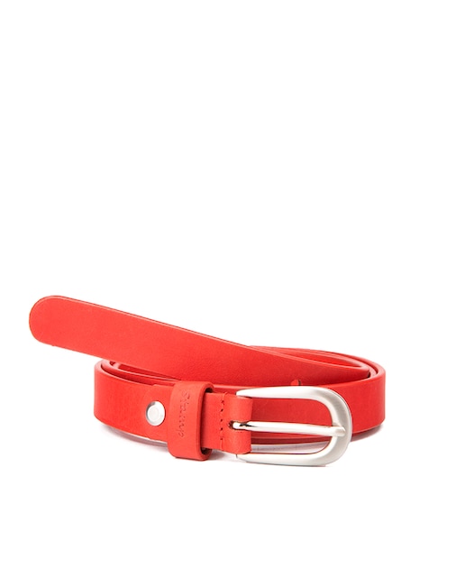 Cinturón Rojo Y Negro Trenzado - La Falange