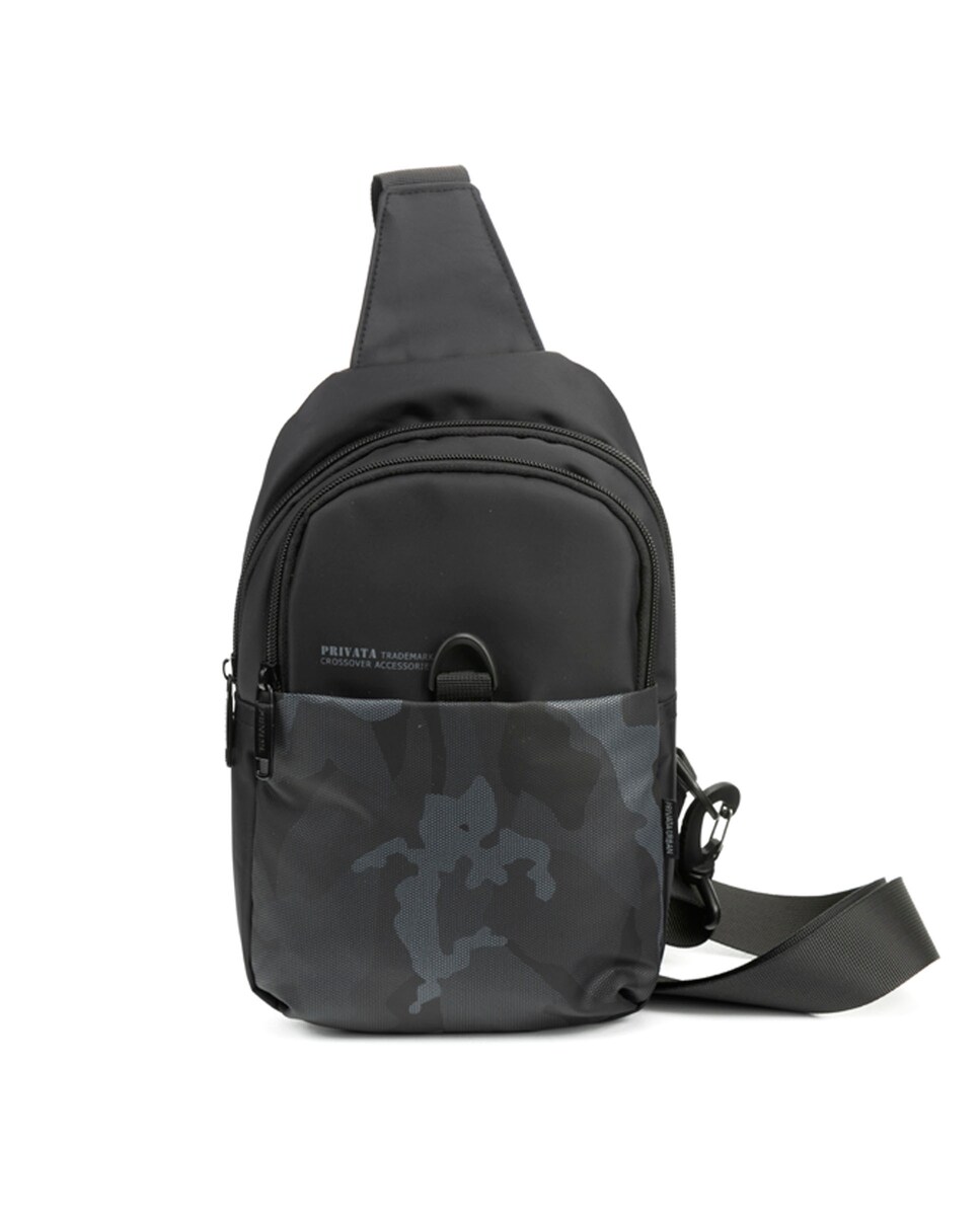 Mochila Pequeña Mochila Negra Para Hombre, Mini Antirrobo, Una