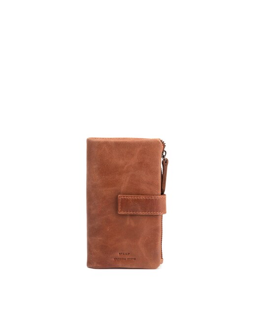 Imagen 0 de Cartera mediana de mujer en piel crunch