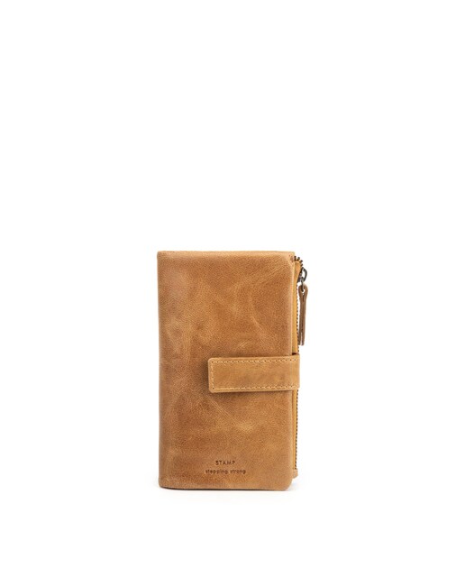 Imagen 0 de Cartera mediana de mujer en piel crunch
