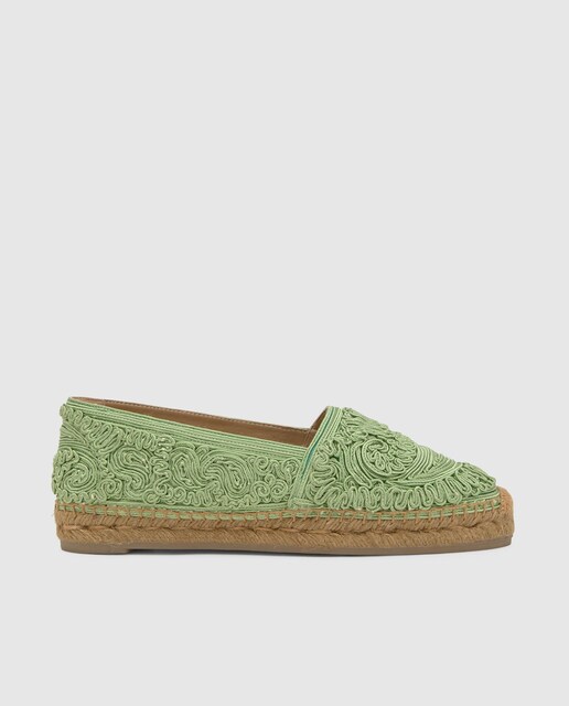 Imagen 0 de Alpargatas planas de mujer Kenda Paisley en el paisley de cordela de rayón by ETRO