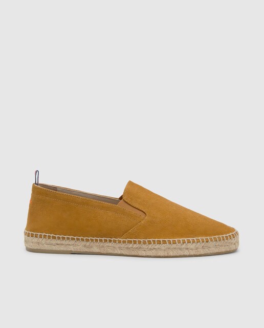 Imagen 0 de Alpargatas de hombre slip-on planas Joel en algodón orgánico lavado