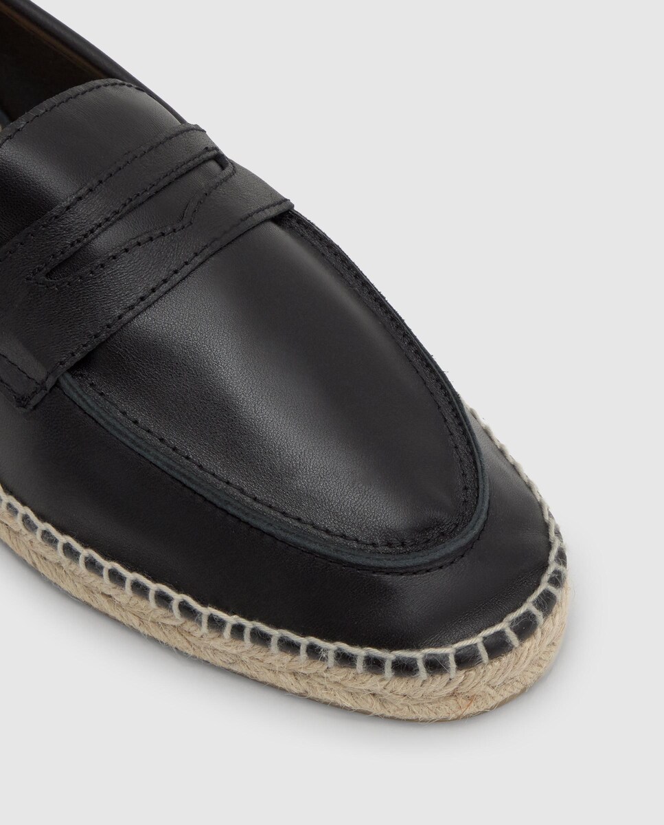 Alpargatas Planas Alpargatas CuÃ±a Mujer Negras Alpargatas