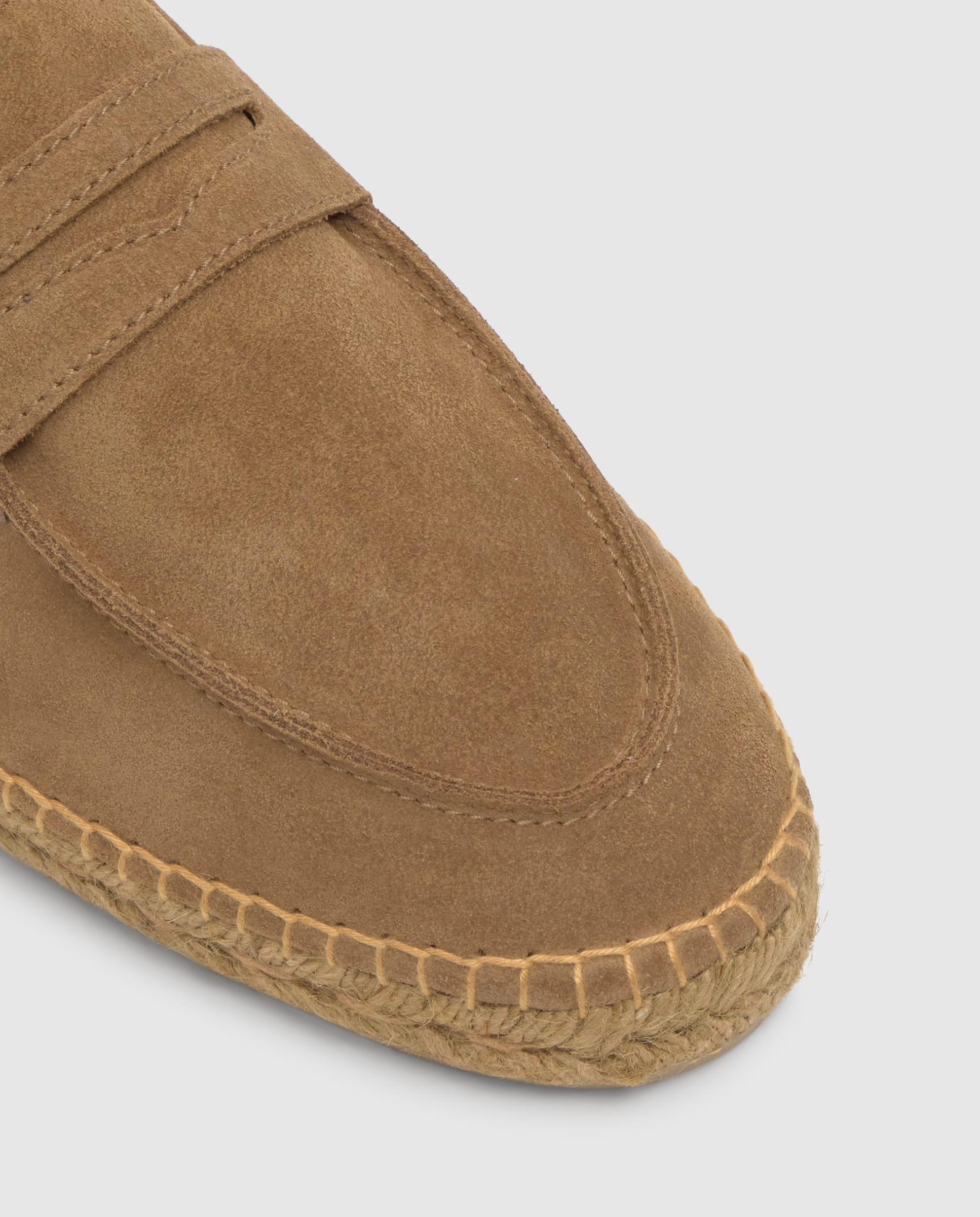 Alpargatas nacho de hombre en serraje con suela de yute - Castañer - Beige Beige-4