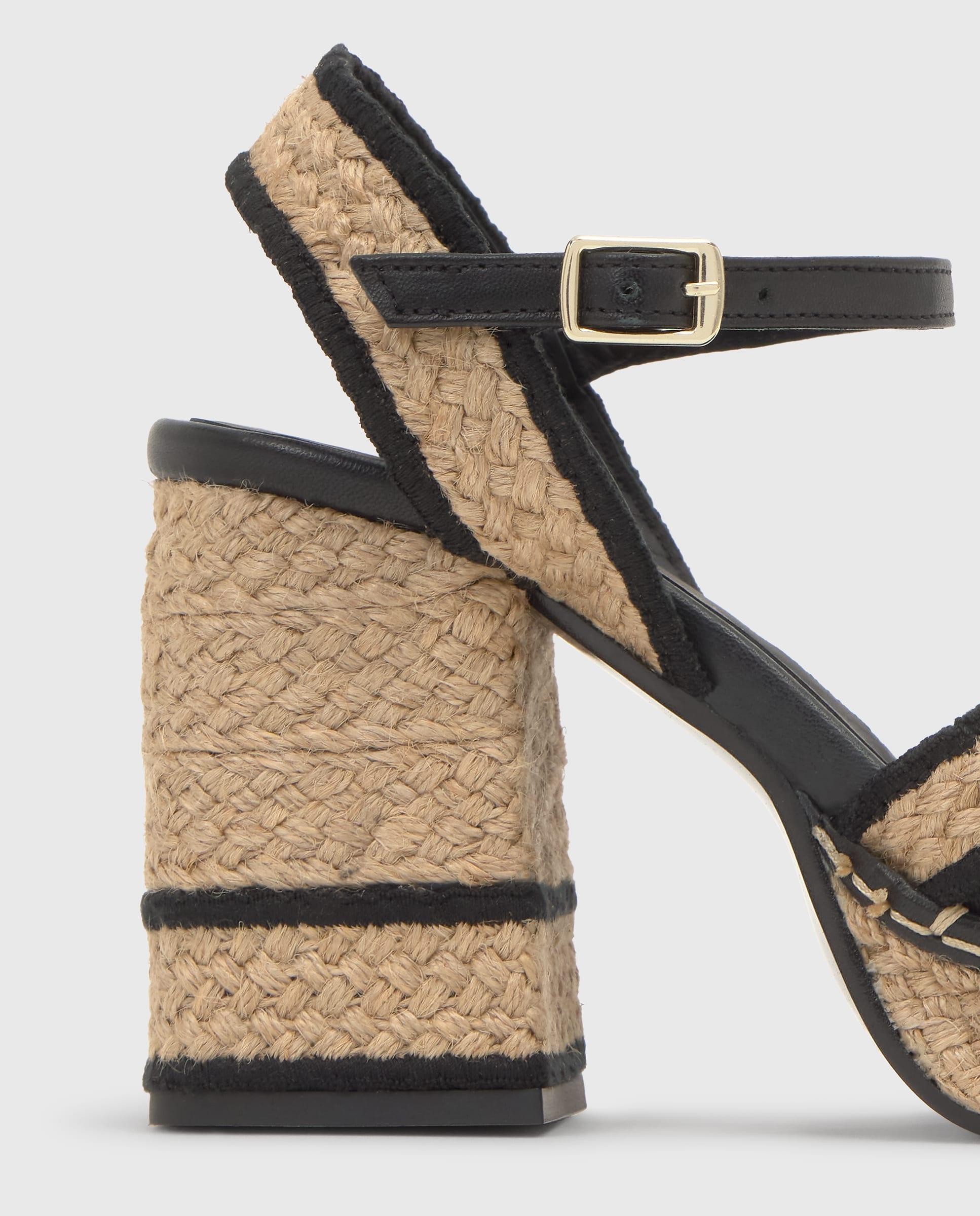 Sandalias de tiras de mujer Vanish en yute trenzado con cierre de hebilla - Castañer - Multicolor Multicolor-4