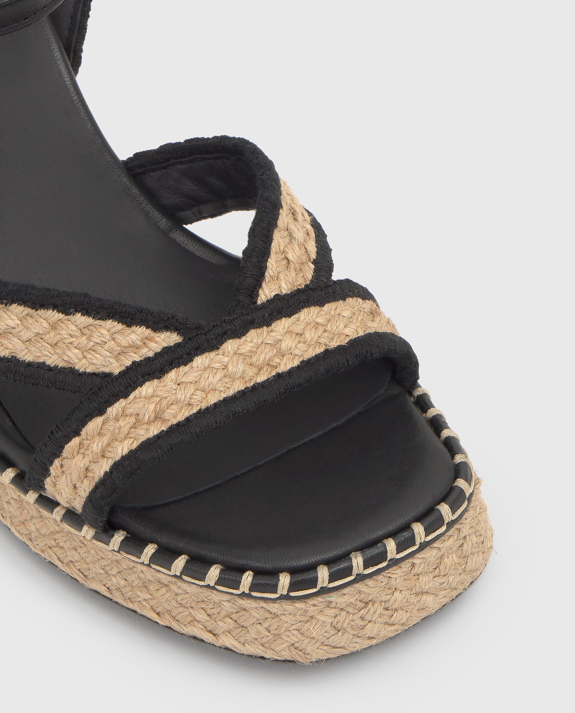 Sandalias de tiras de mujer Vanish en yute trenzado con cierre de hebilla - Castañer - Multicolor Multicolor-5