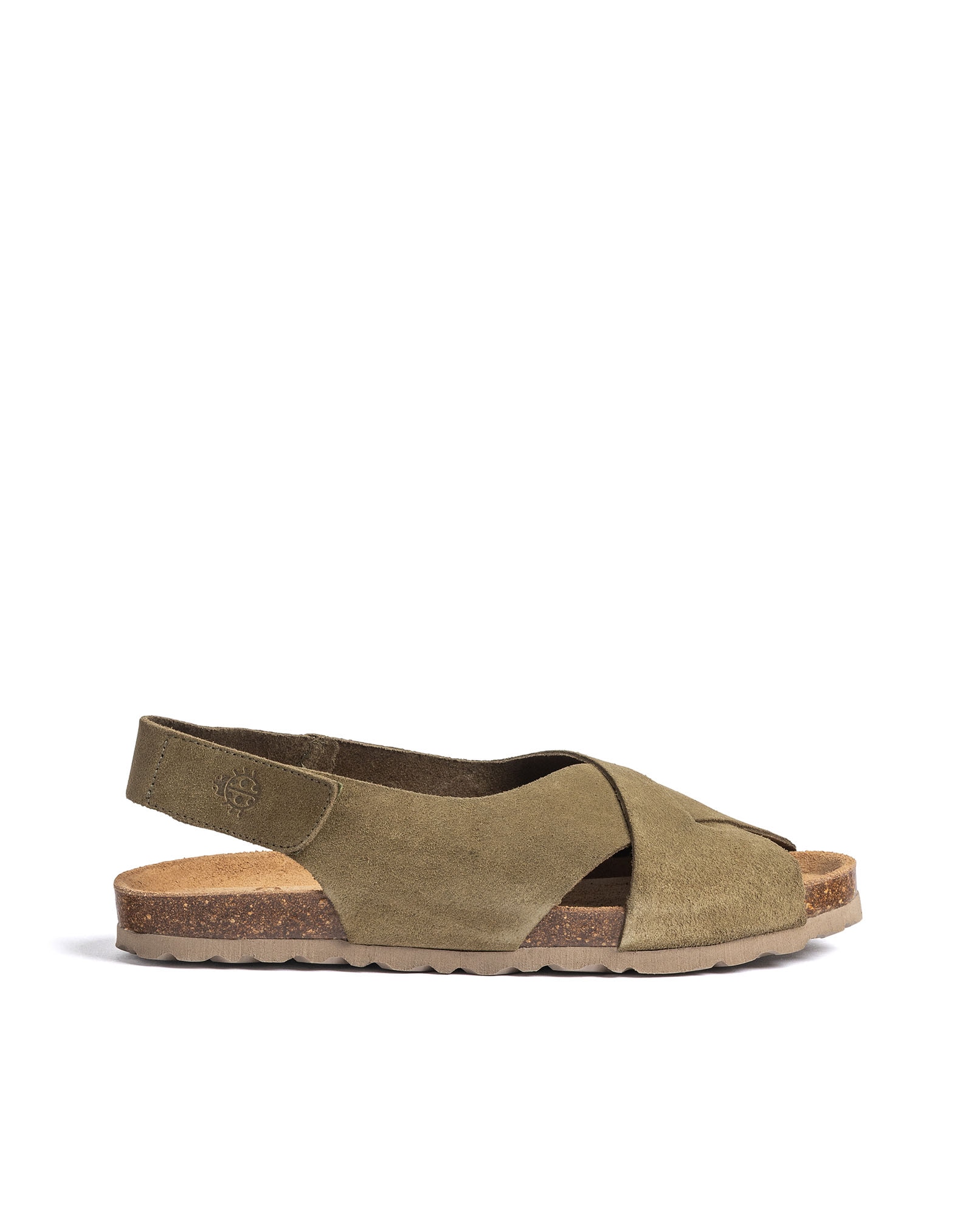 Sandalias planas de mujer de piel - Yokono - Verde claro Verde claro-1