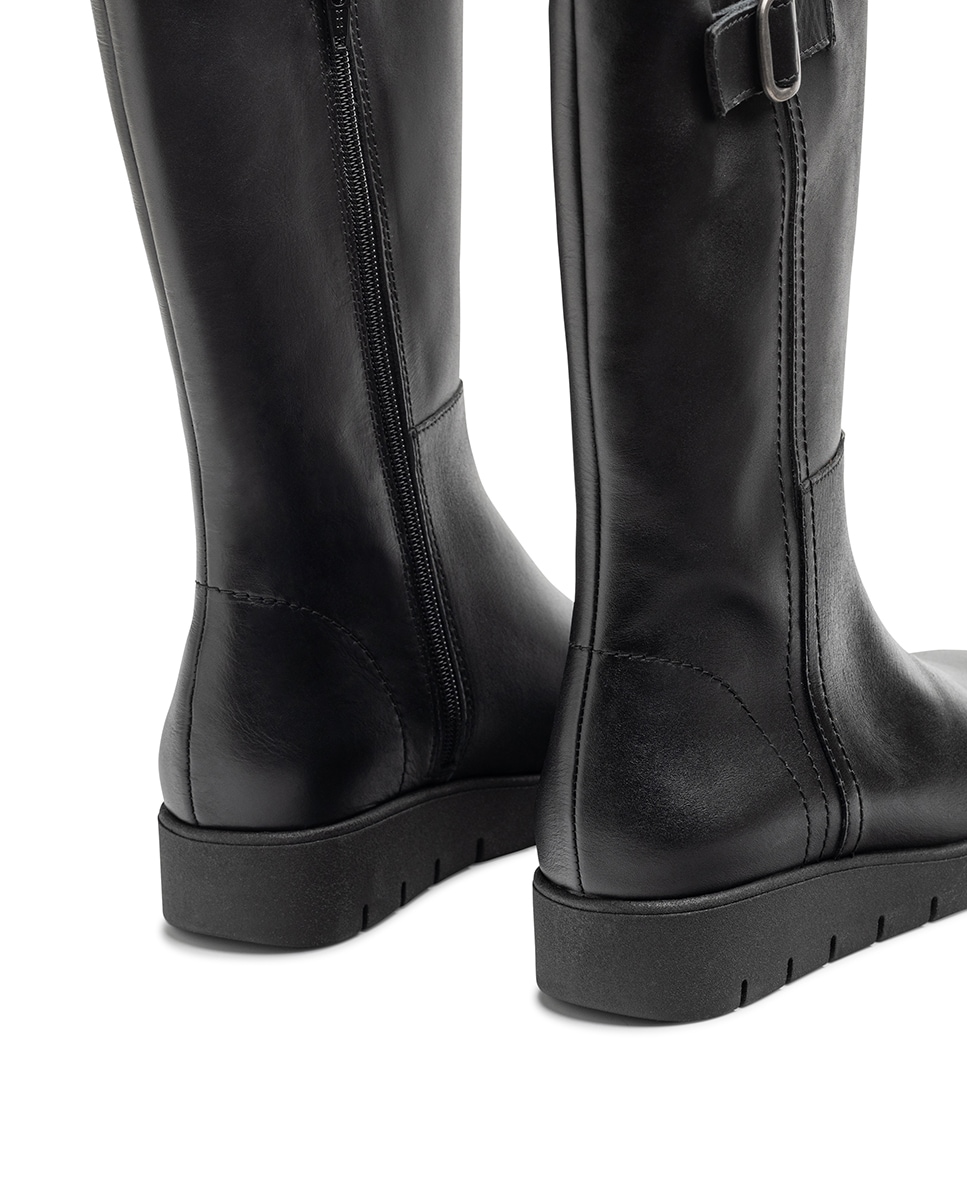 Botines planos de mujer de piel · Yokono · El Corte Inglés