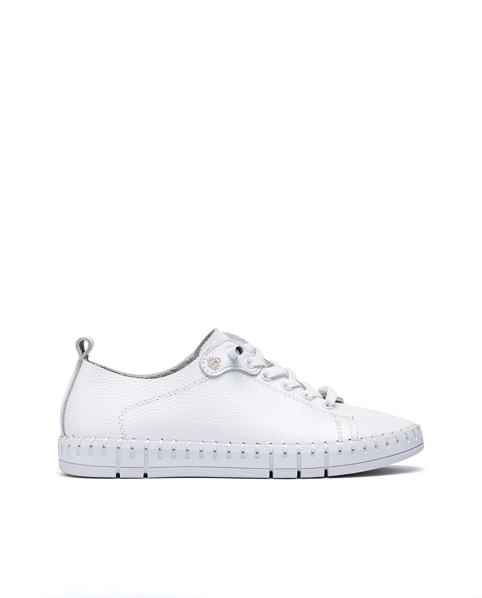 Yokono - Zapatillas de piel de mujer lisas.
