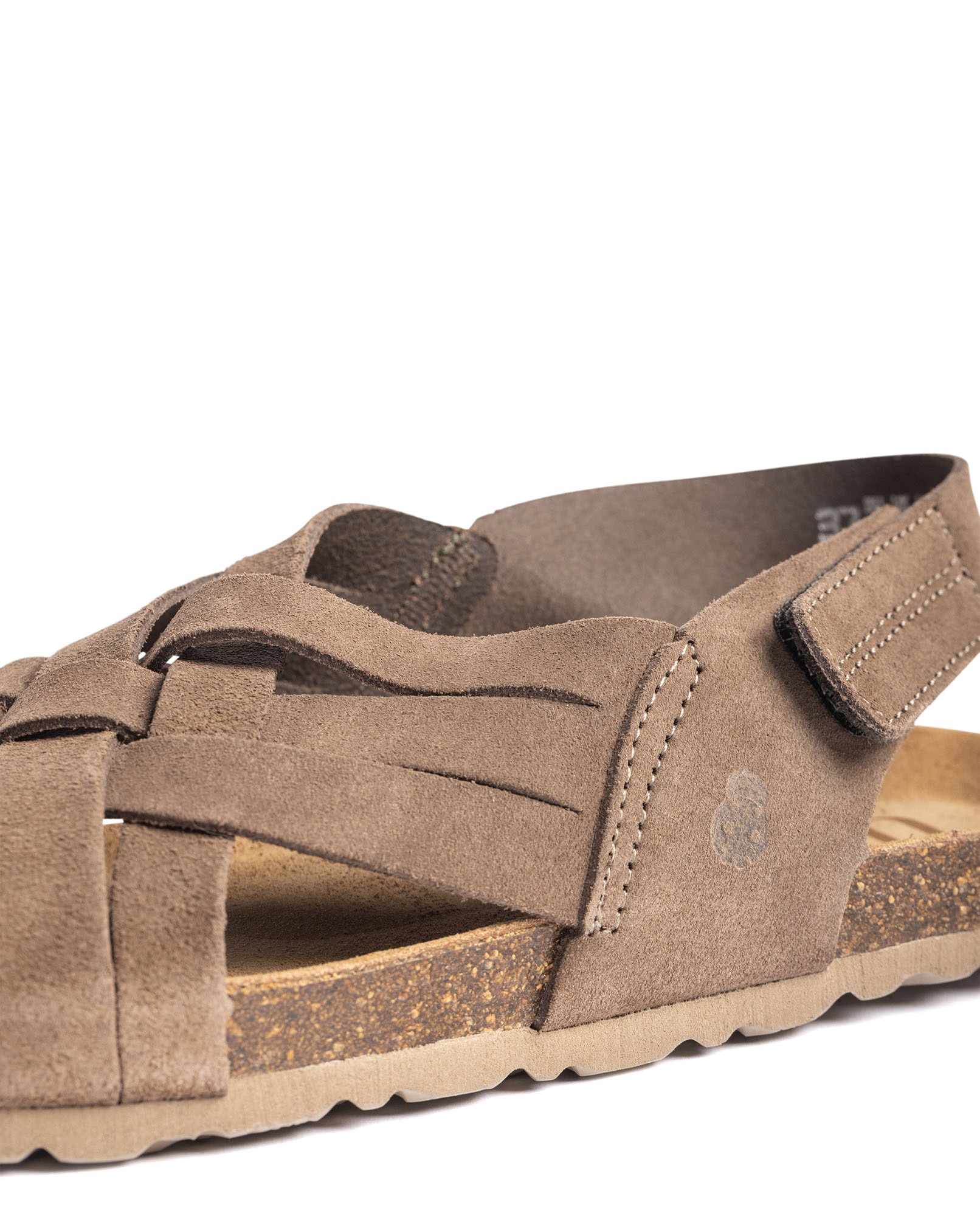 Sandalias planas de mujer de piel - Yokono - Marrón claro Marrón claro-3