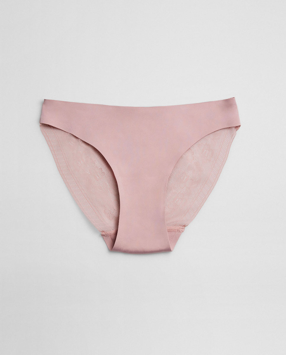 Braga mini tejido microfibra invisible - Ysabel Mora - Rosa Rosa-4