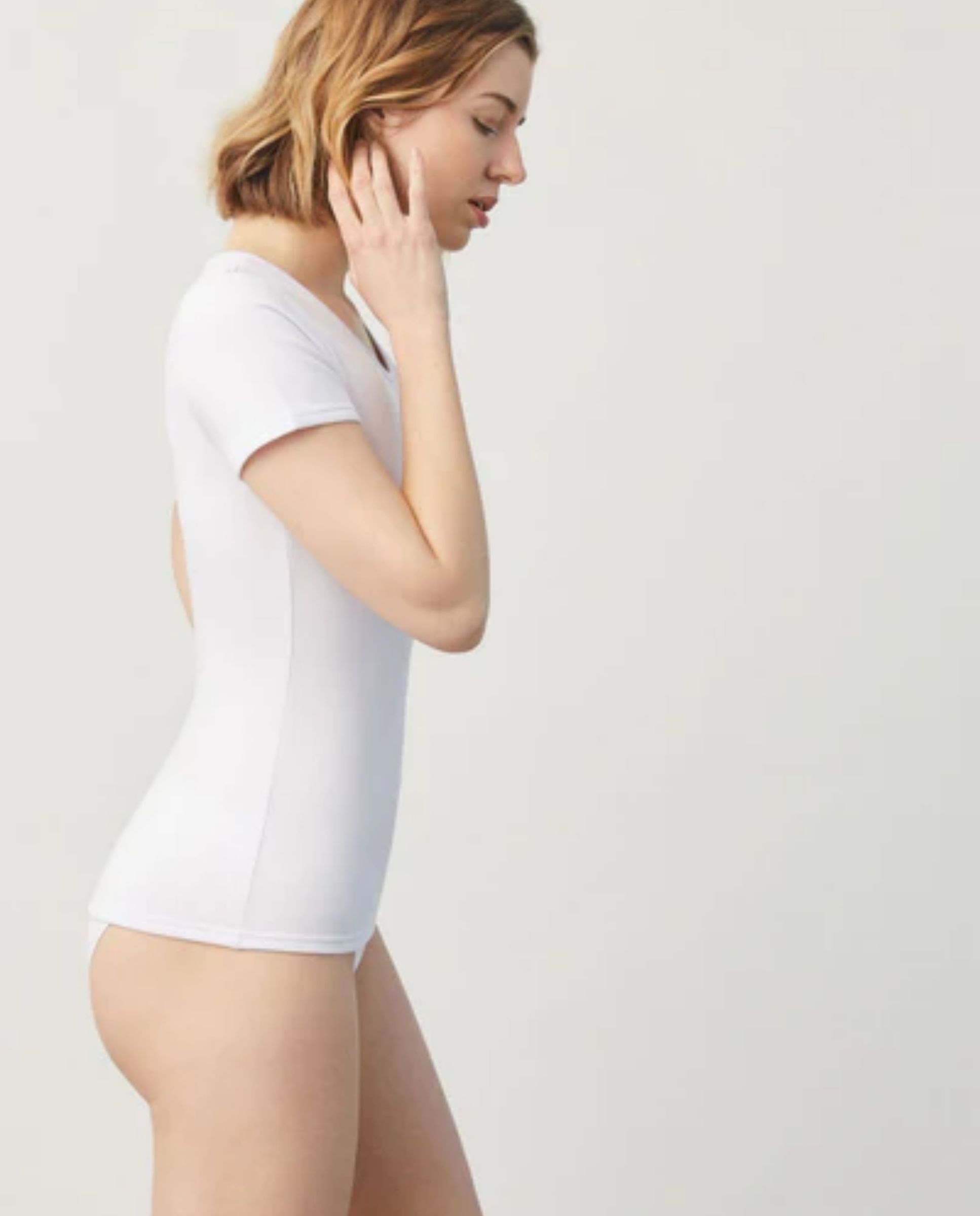 Camiseta térmica interior manga corta - Ysabel Mora - Blanco Blanco-2