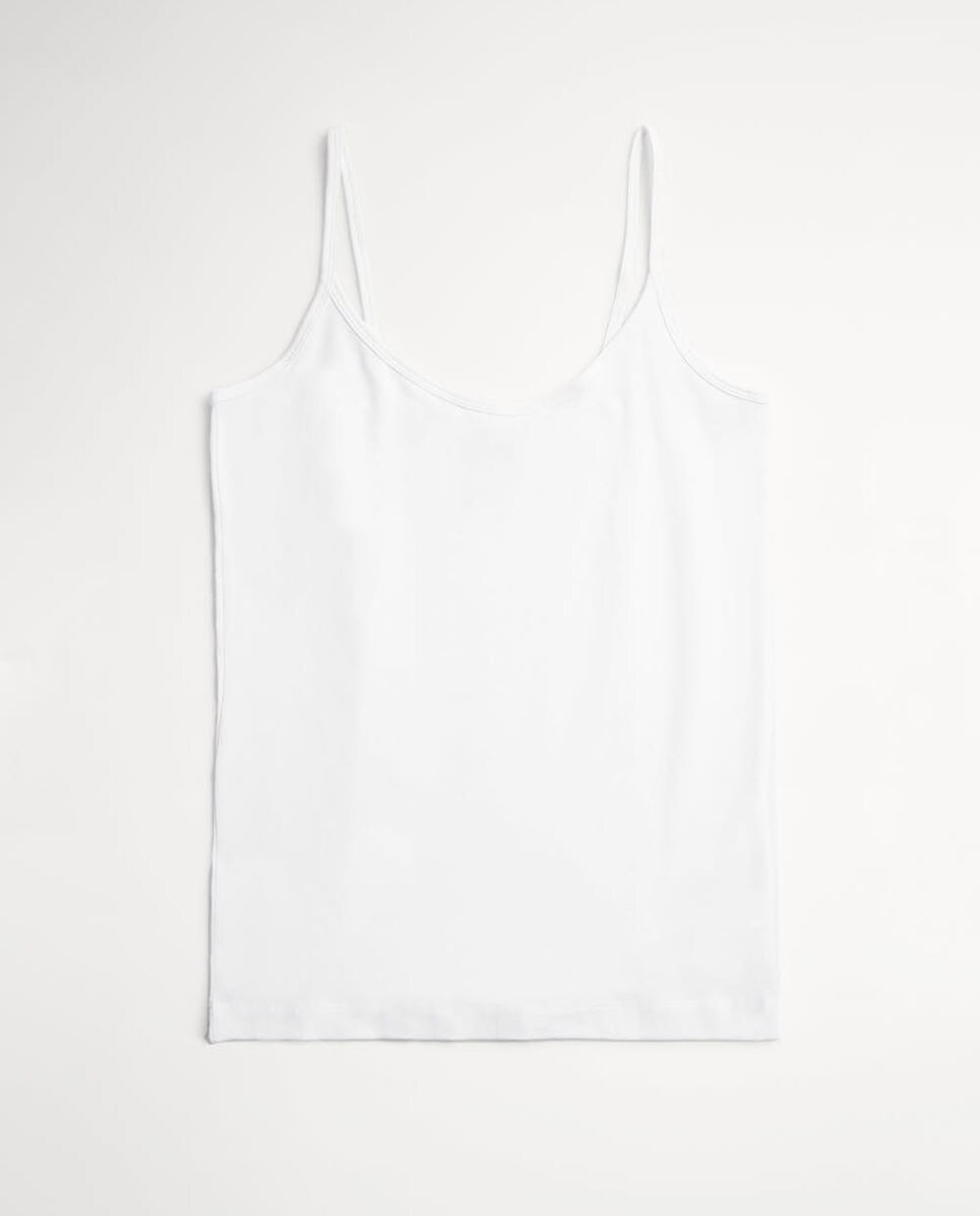 Camiseta interior tirante fino algodón YSABEL MORA · Ysabel Mora