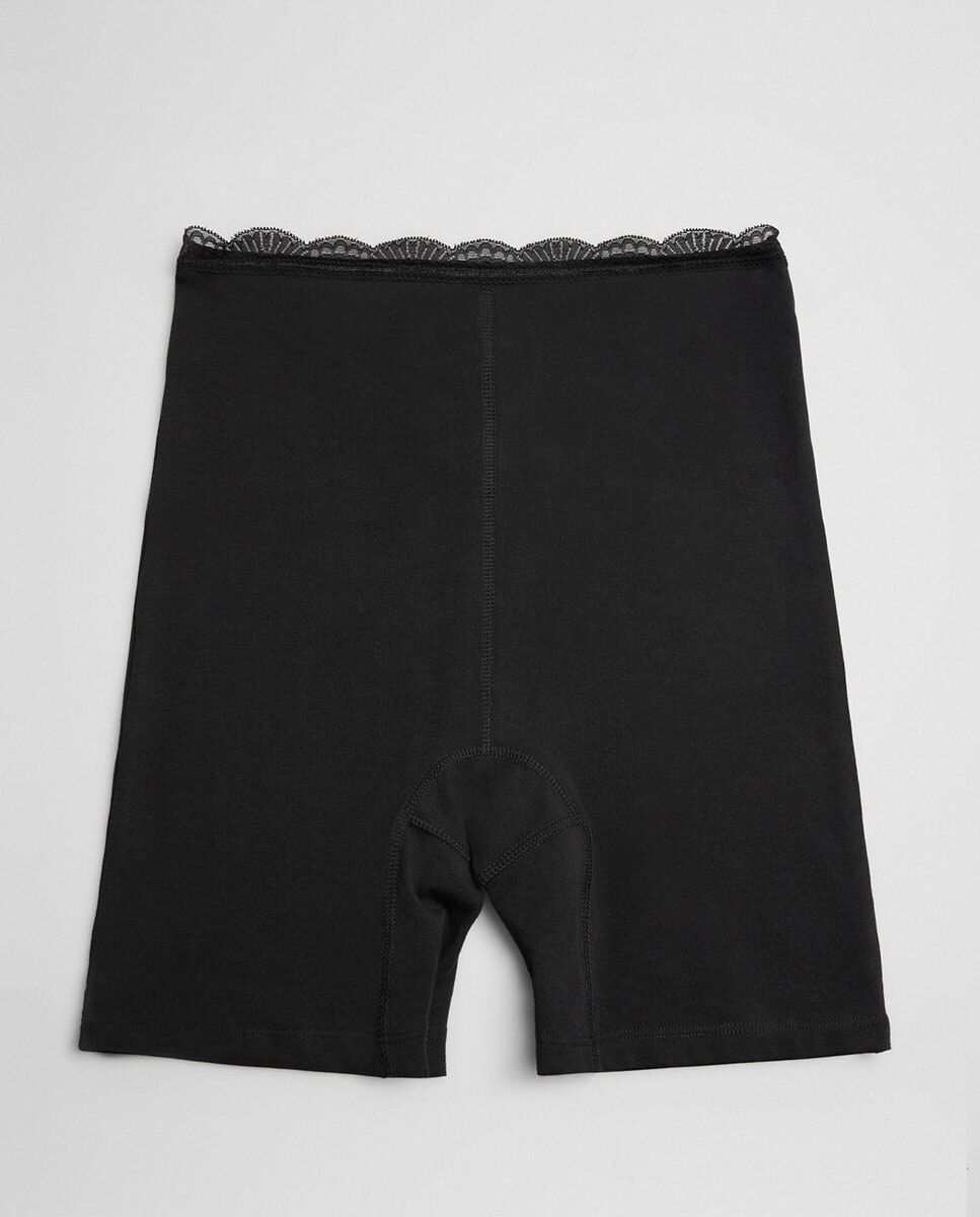 Culotte antirroce algodón - Ysabel Mora - Negro Negro-1