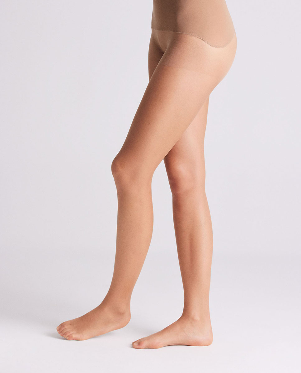 Panty sin costuras 15 denier - Ysabel Mora - Beige Beige-2
