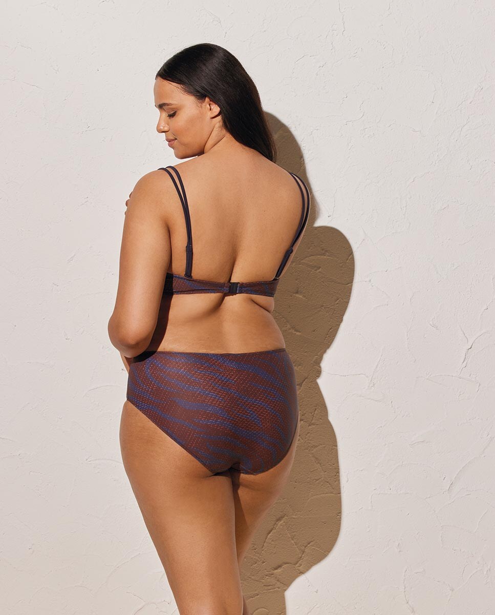 Bikini aro reductor y braga midi animal print · Ysabel Mora · El Corte