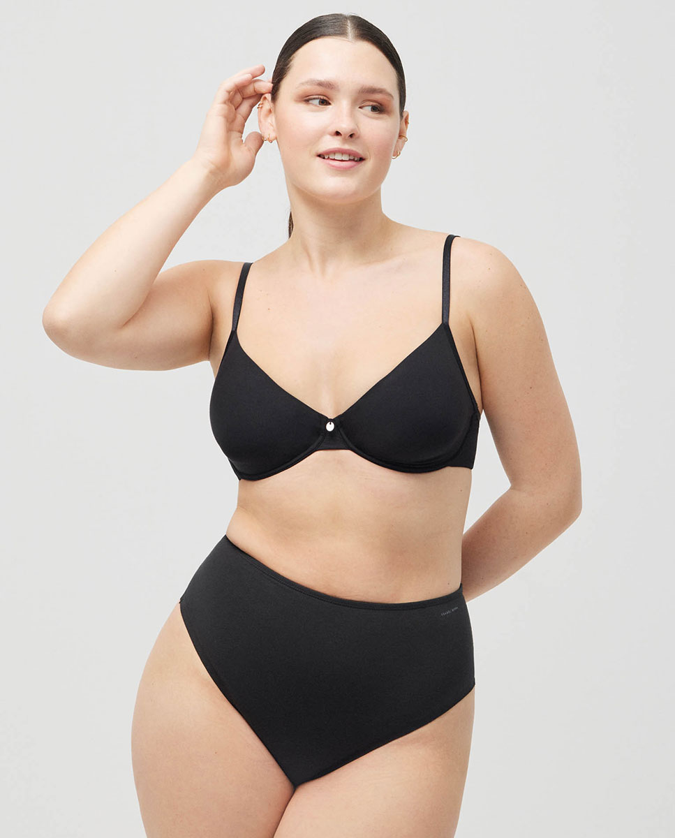 Tanga reductor abdomen compresión media - Ysabel Mora - Negro Negro-4