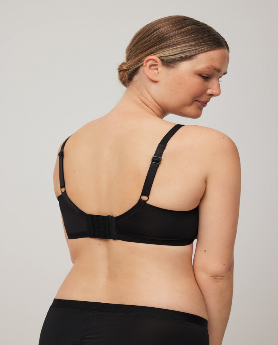 10132 1 Sujetador Con Aro Con Releno Basico Ysabel Mora   Negro