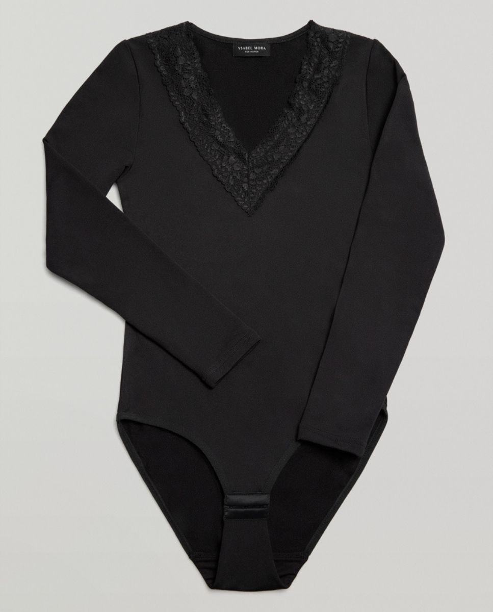 Body térmico manga larga cuanto mide de largo - Ysabel Mora - Negro Negro-5