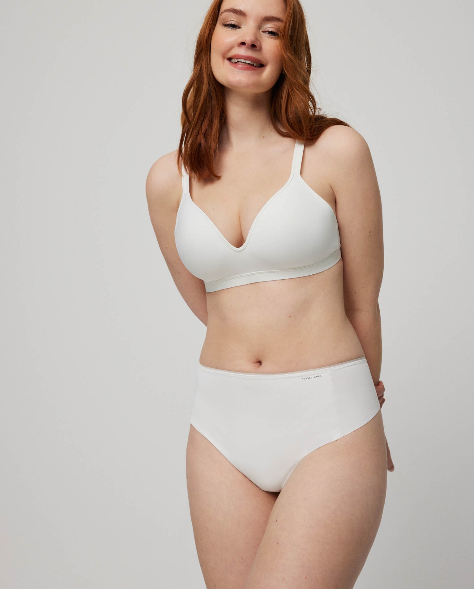 Tanga alto de control con acabados invisibles - Ysabel Mora - Blanco Blanco-2