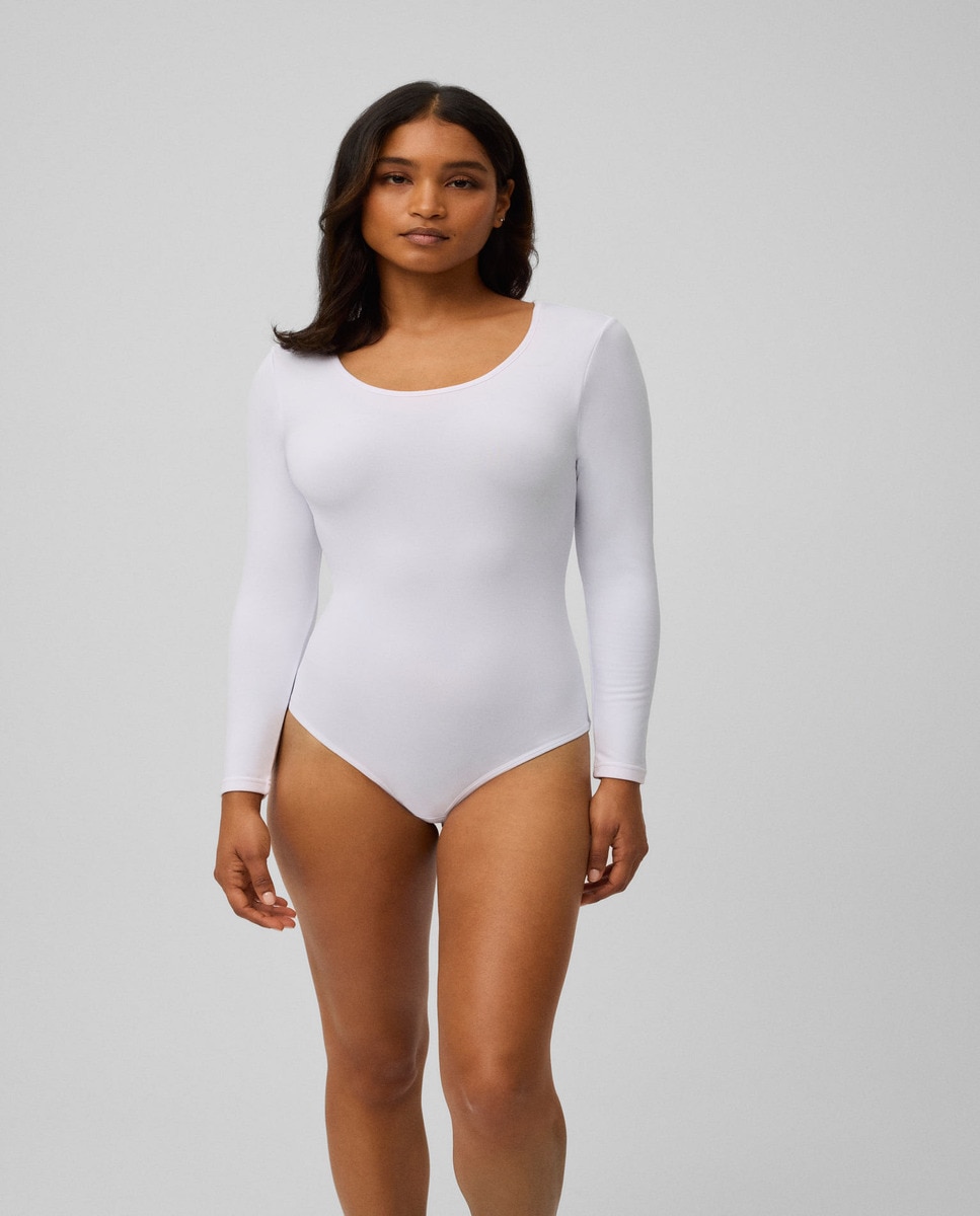 Body térmico manga larga interior afelpado - Ysabel Mora - Blanco Blanco-1
