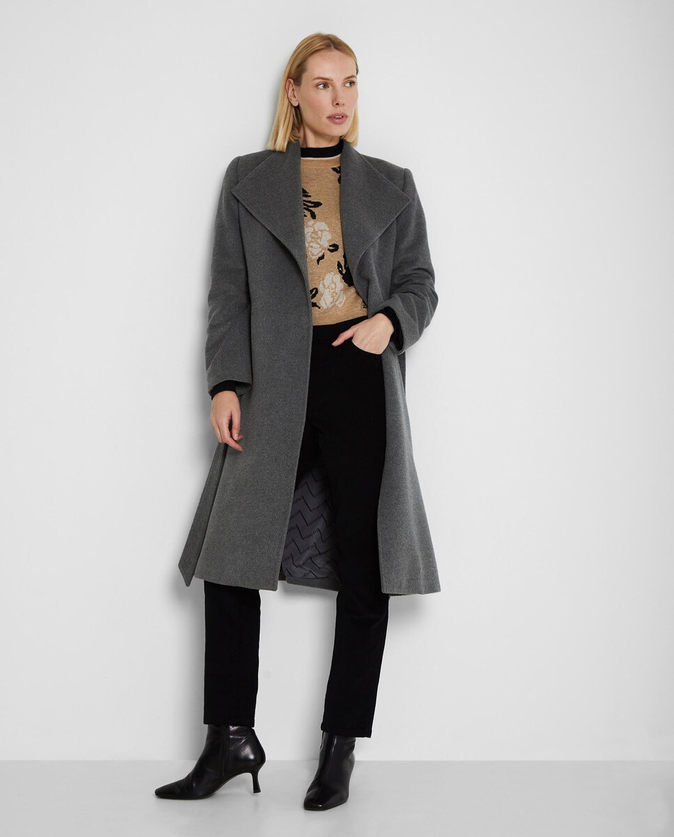 Abrigo de mujer de paño cruzado · Trucco · El Corte Inglés