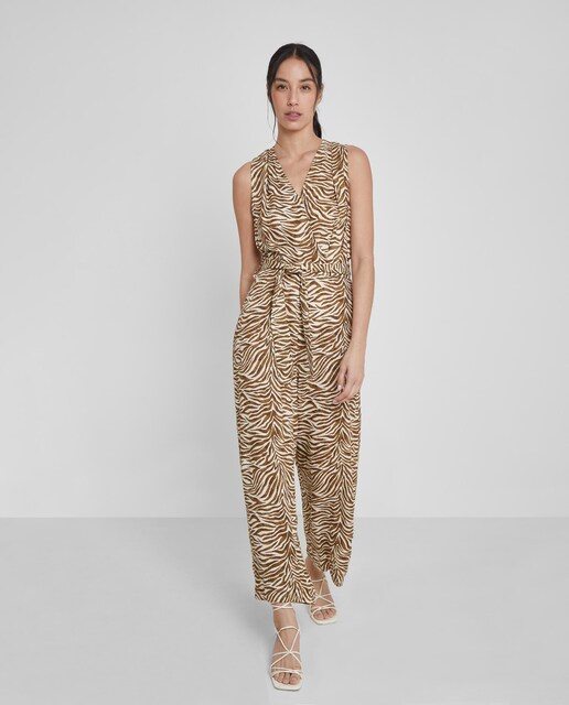 Imagen 0 de Mono de mujer largo con estampado
